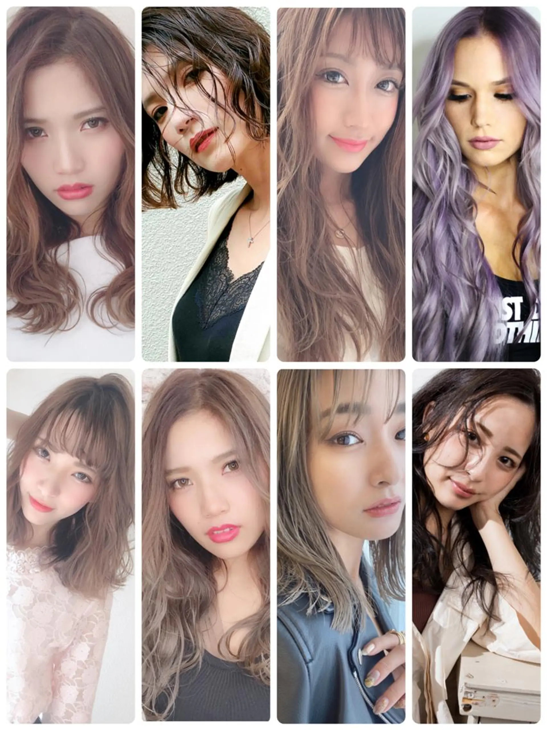 カラー Crystal 船橋のヘアスタイル