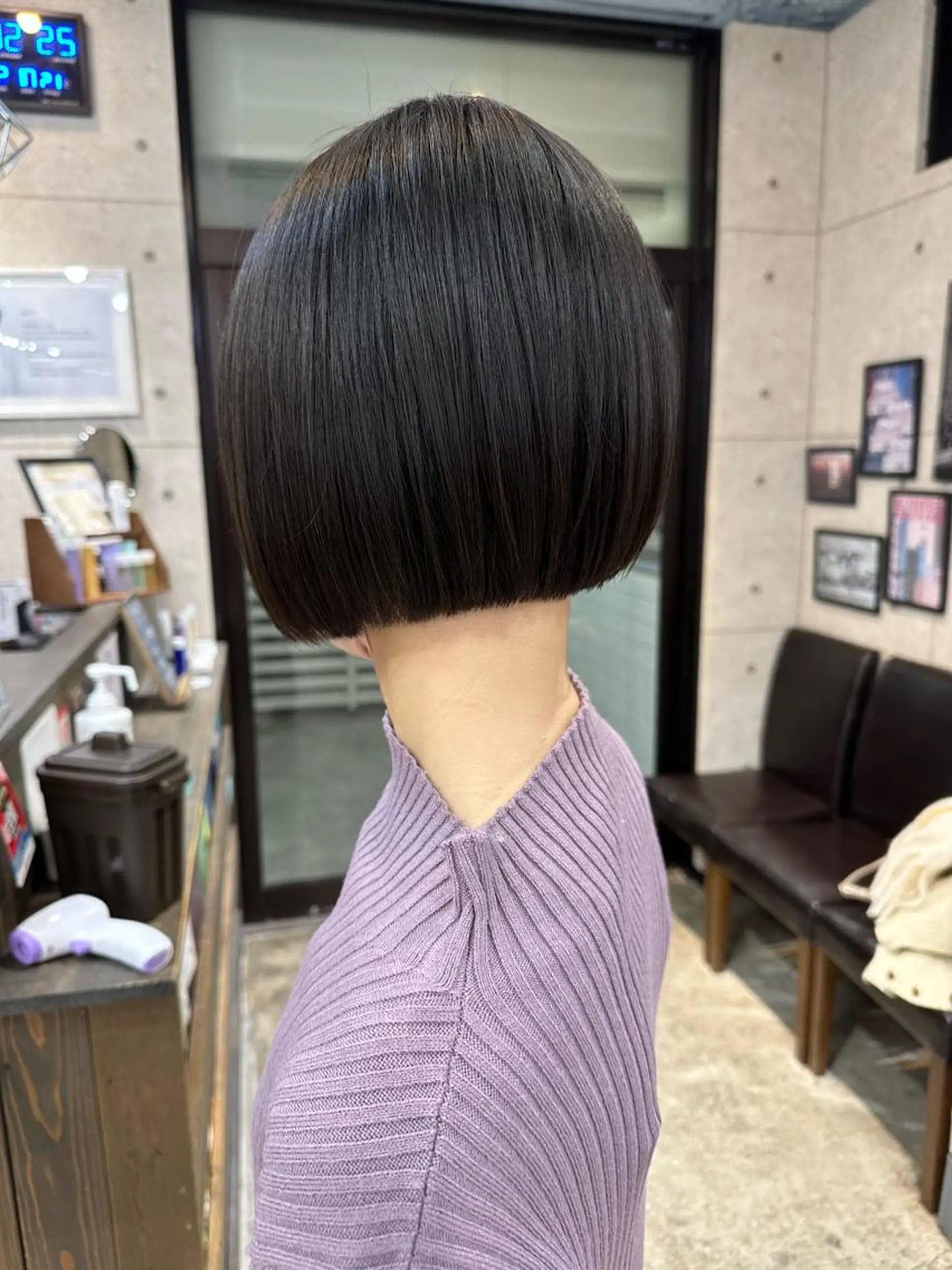 ショート カラー ボブ 遠藤沙也加 /レイヤーカットのヘアスタイル