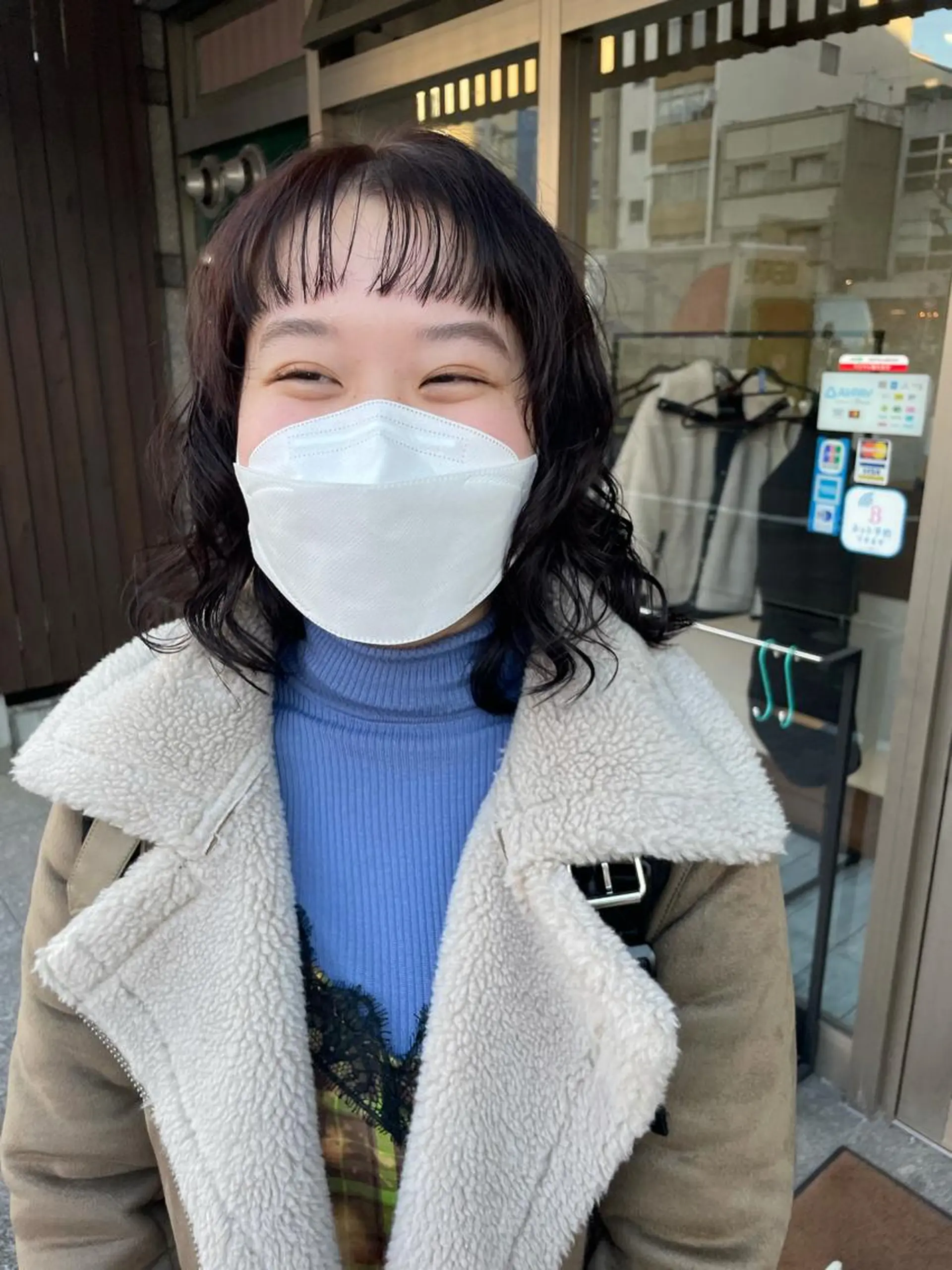 ミディアム カラー レイヤー/高橋 みく /池下/千種のヘアスタイル