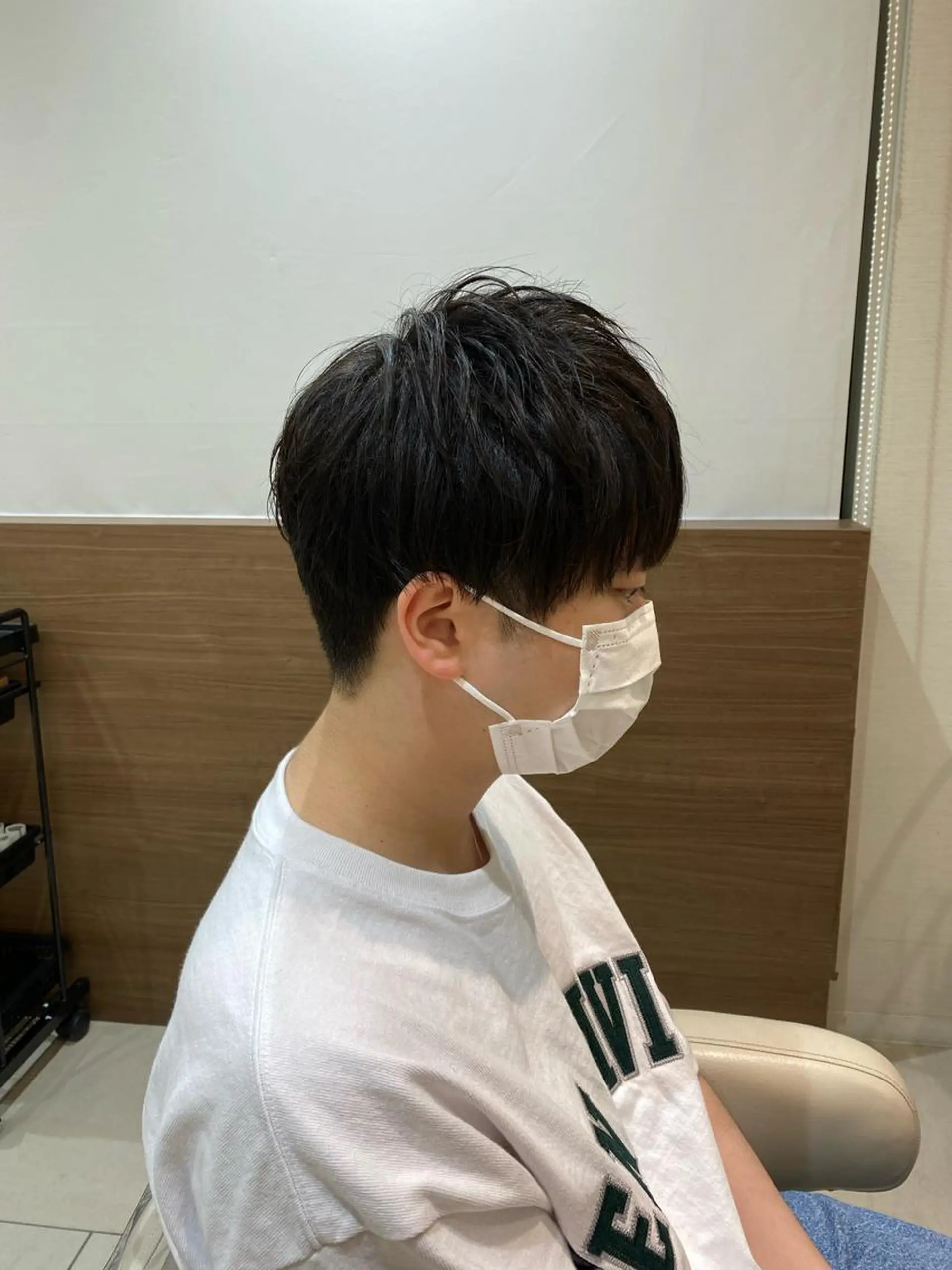 ショート メンズ 縮毛矯正 滝沢尚起のヘアスタイル