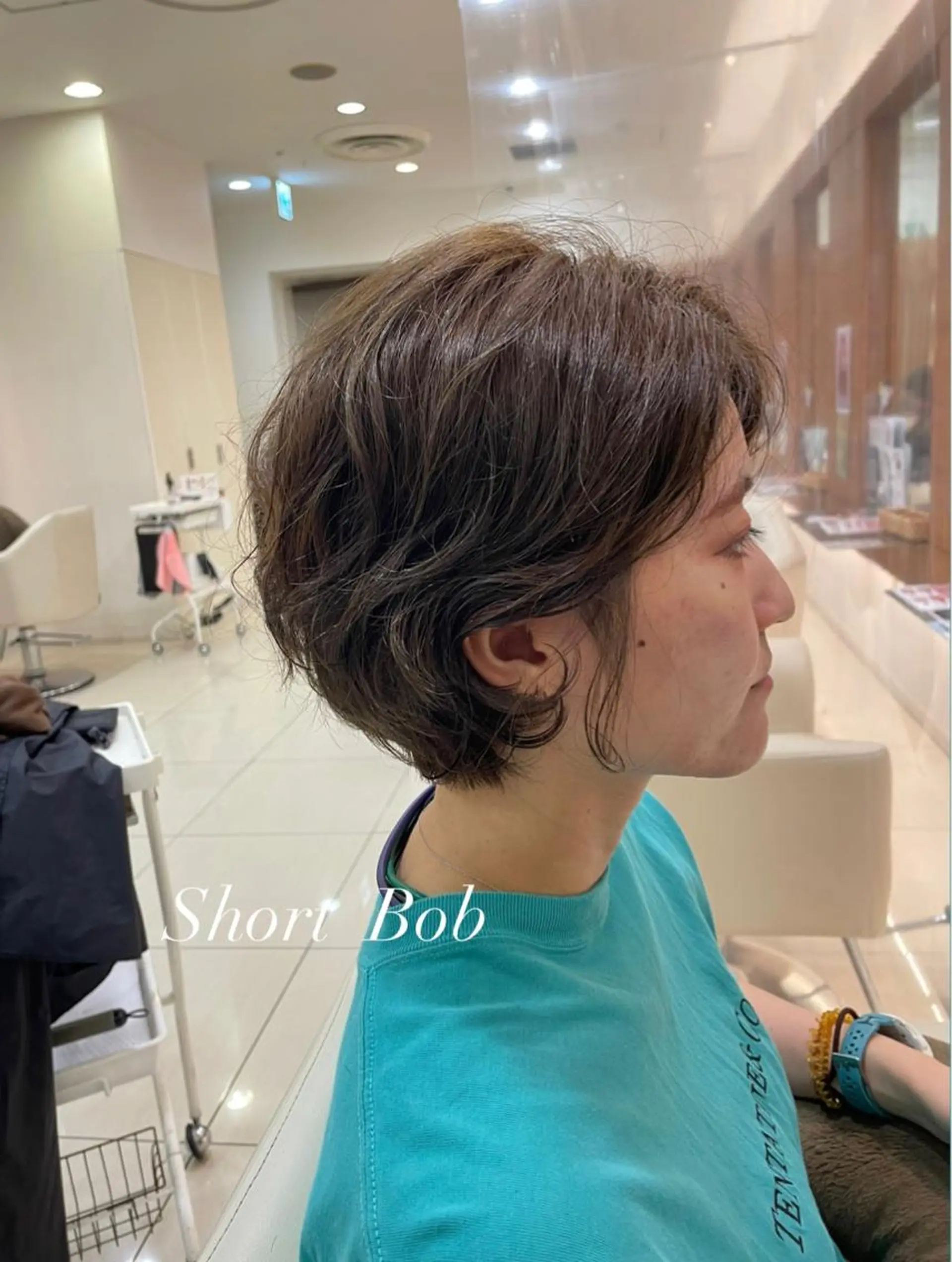 ショート ショートボブ ボブ ショートヘア たつみ ひかる🧸のヘアスタイル