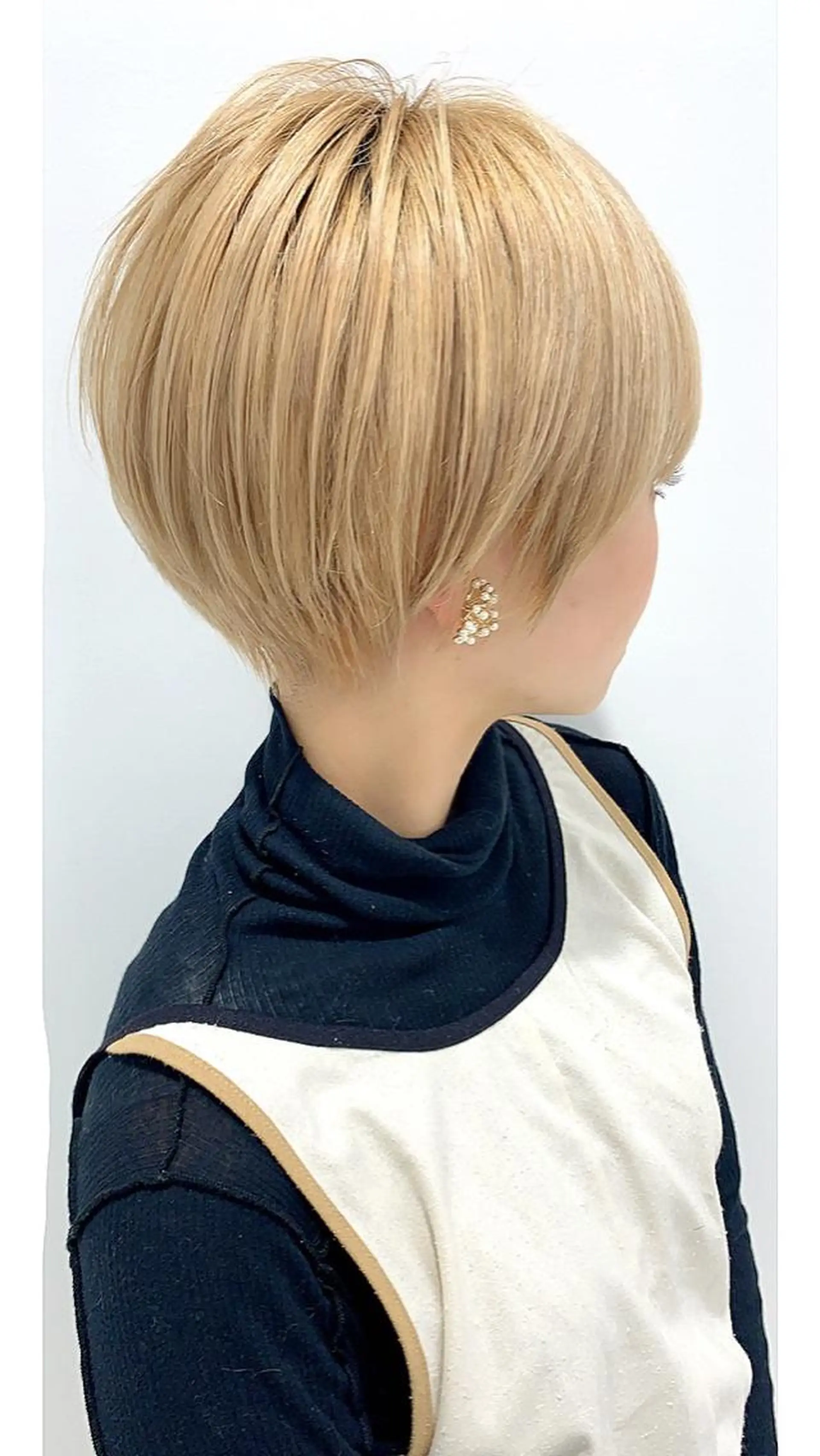 ショート ショートヘア ヘアカラー 新宿/髪質改善 /透け感/Sotaのヘアスタイル