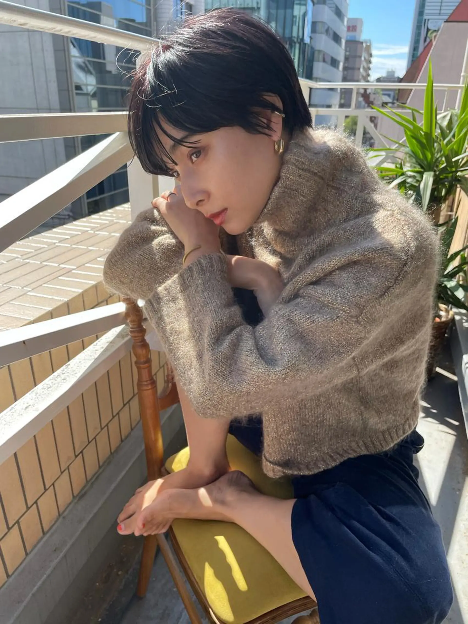 ショート カラー ショート/ボブ/ 心斎橋/宮脇美奈のヘアスタイル