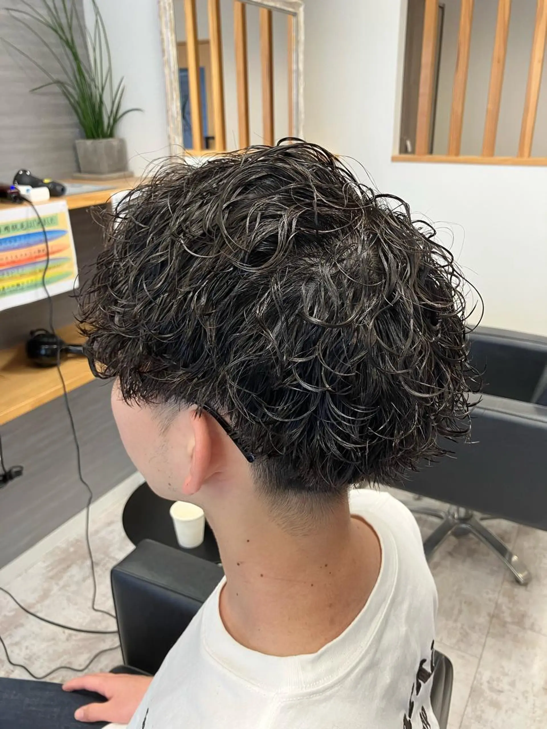 パーマ メンズ カット パーマ メンズ特化/パーマ/ フェードWATARUのヘアスタイル