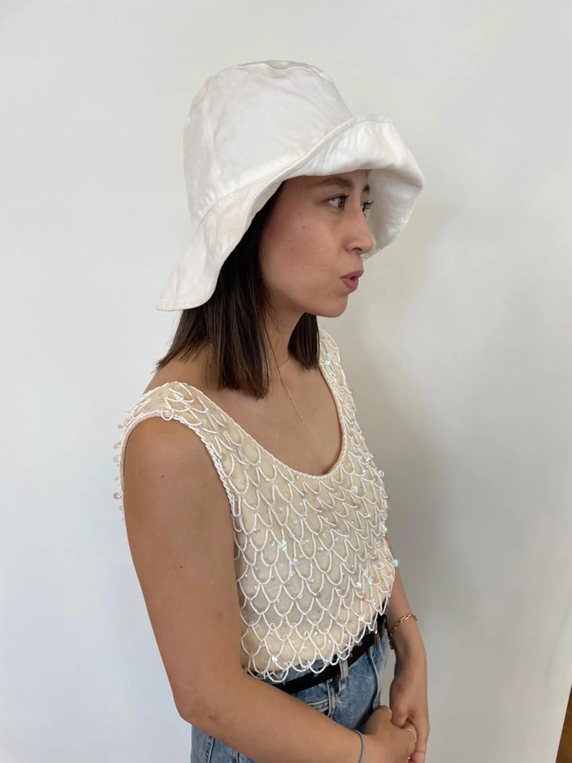 ミディアム 田中 碧のヘアスタイル