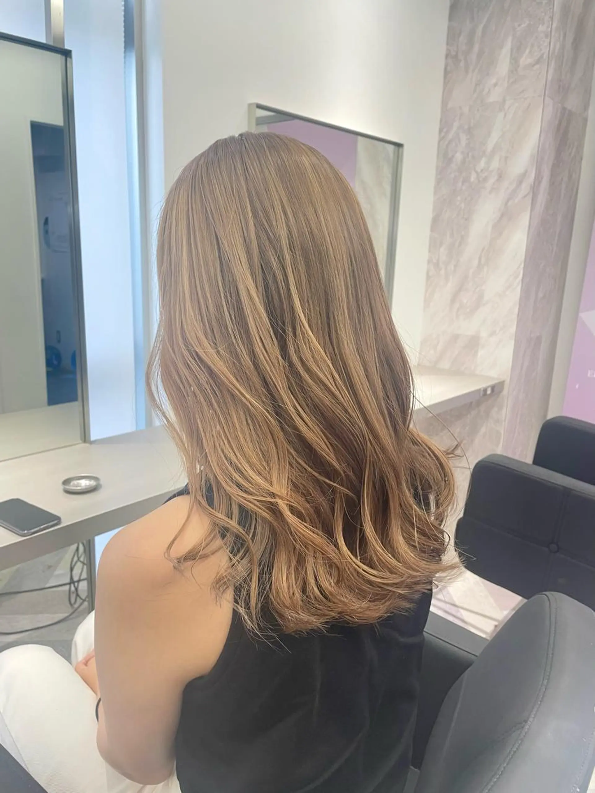 ミディアム トリートメント ヘアセット 🎗副店長/井上 竜 ブリーチ指名No.1のヘアスタイル