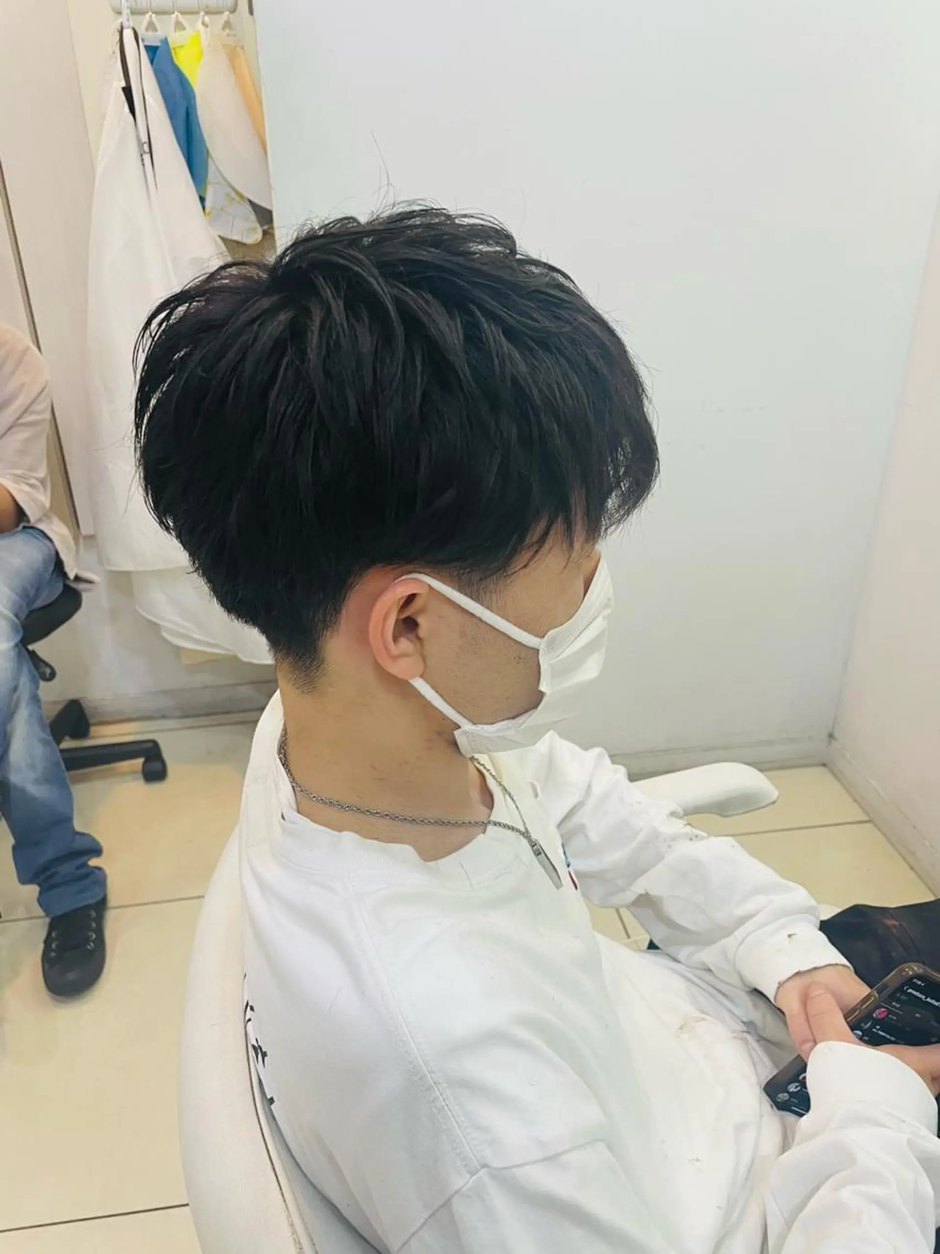 ショート 【髪質改善カラー】 瀧田嵐士🇰🇷のヘアスタイル