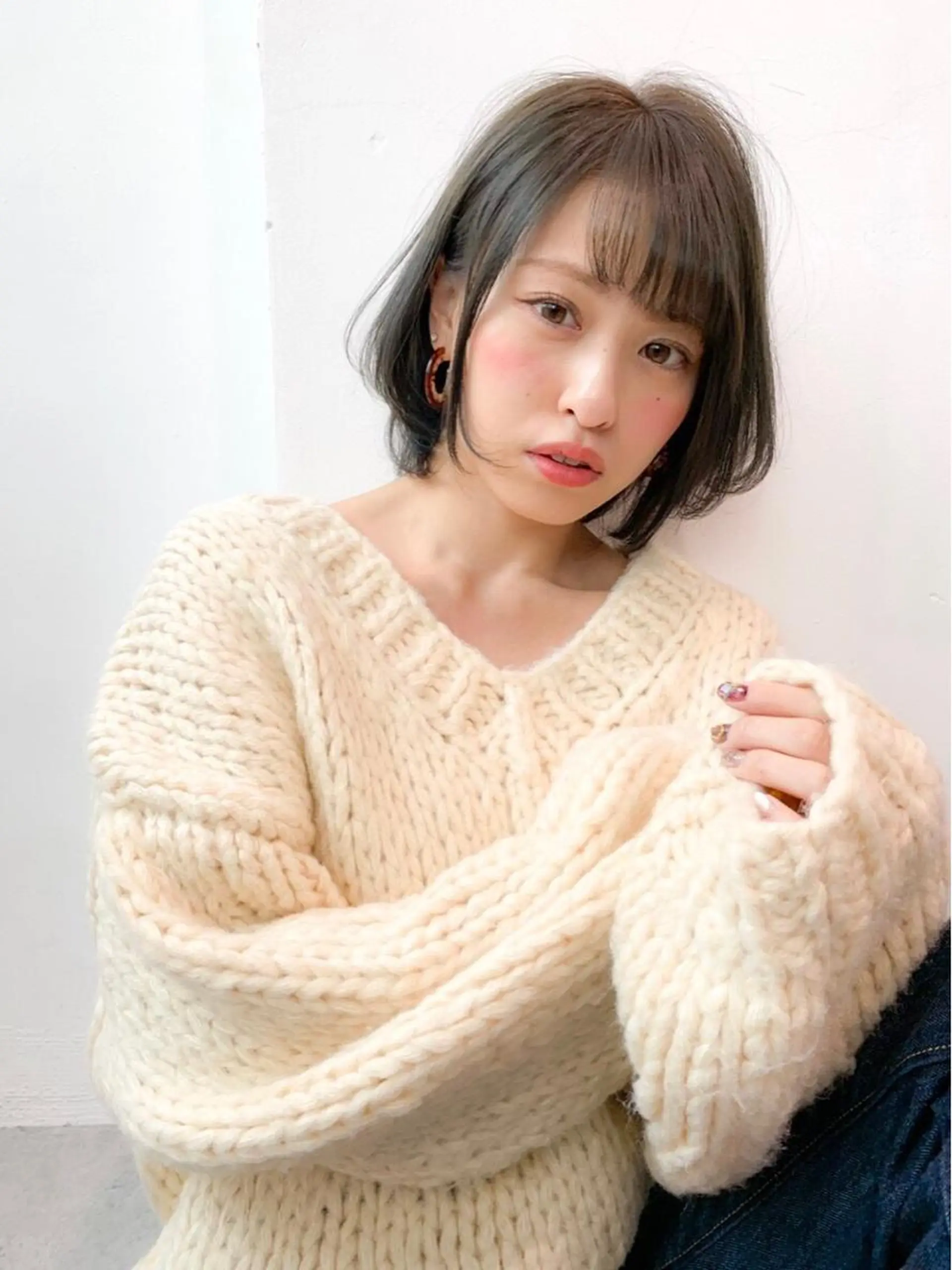 ミディアム カラー ヘアアレンジ トリートメント ヘッドスパ ヘアセット 🏹横浜WILL official🏹のヘアスタイル