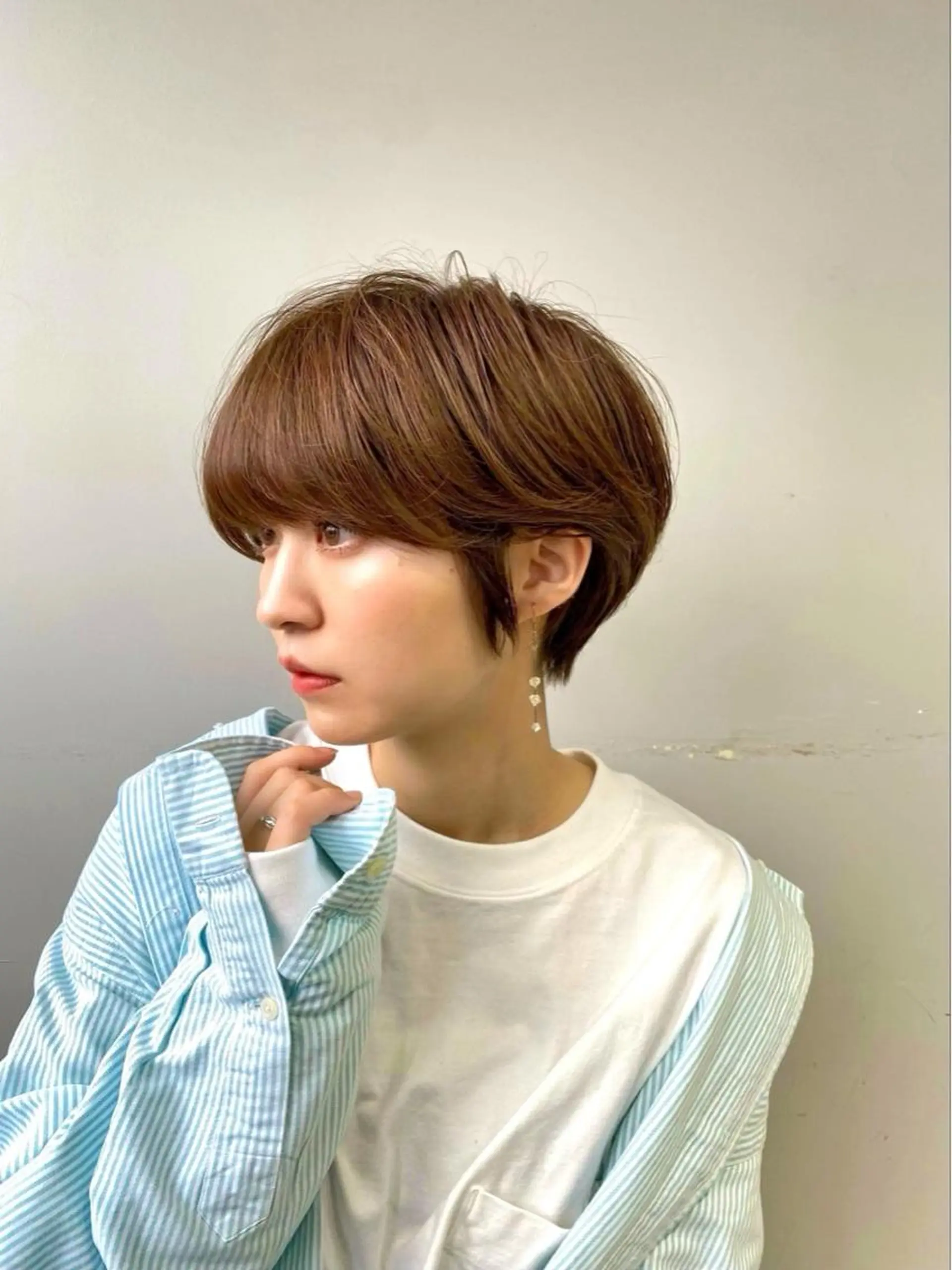 ショート 骨格診断で絶対可愛い ✨丸みショート✨凌弥のヘアスタイル