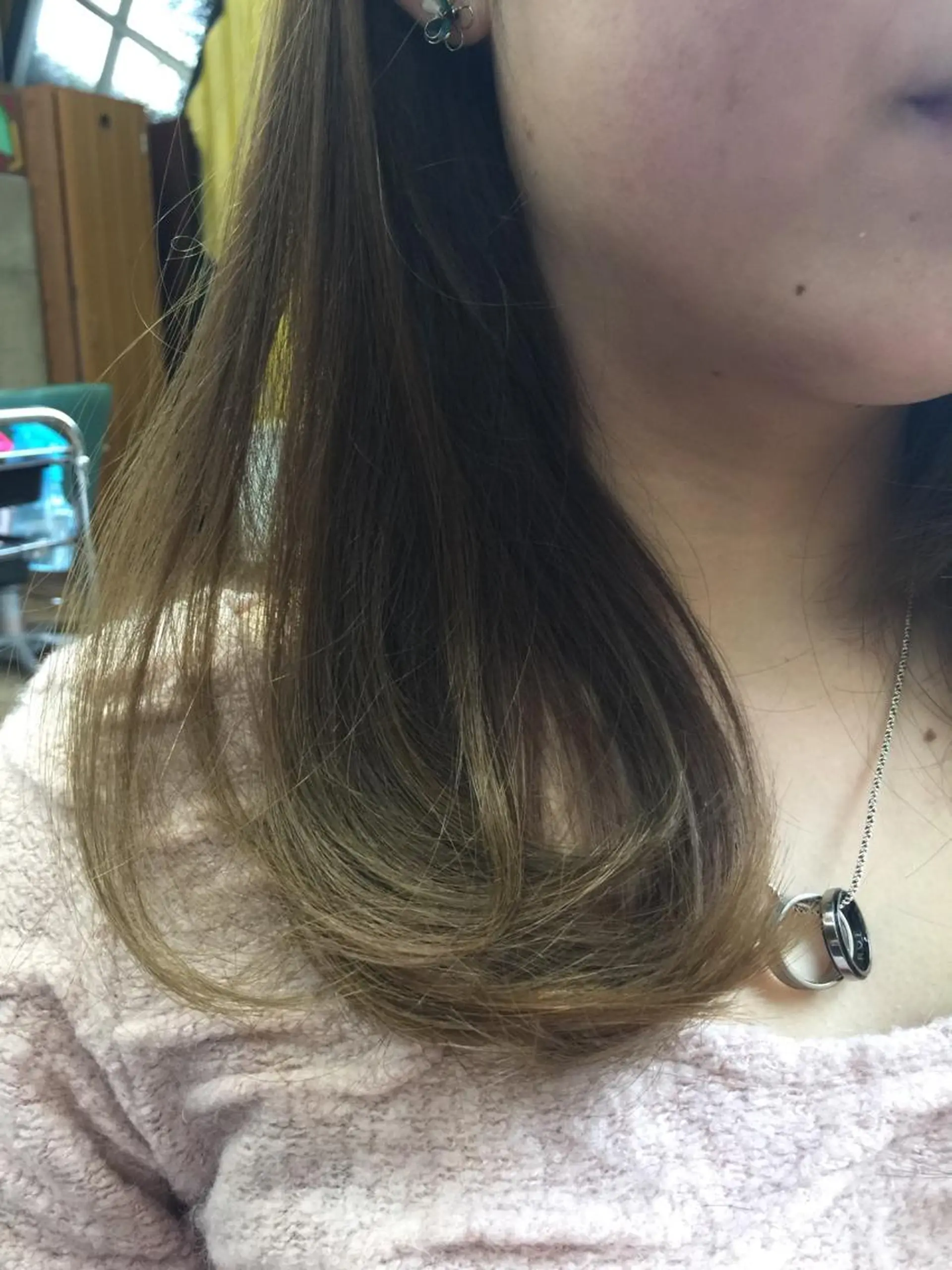 カラー ベージュカラー 中村 海のヘアスタイル