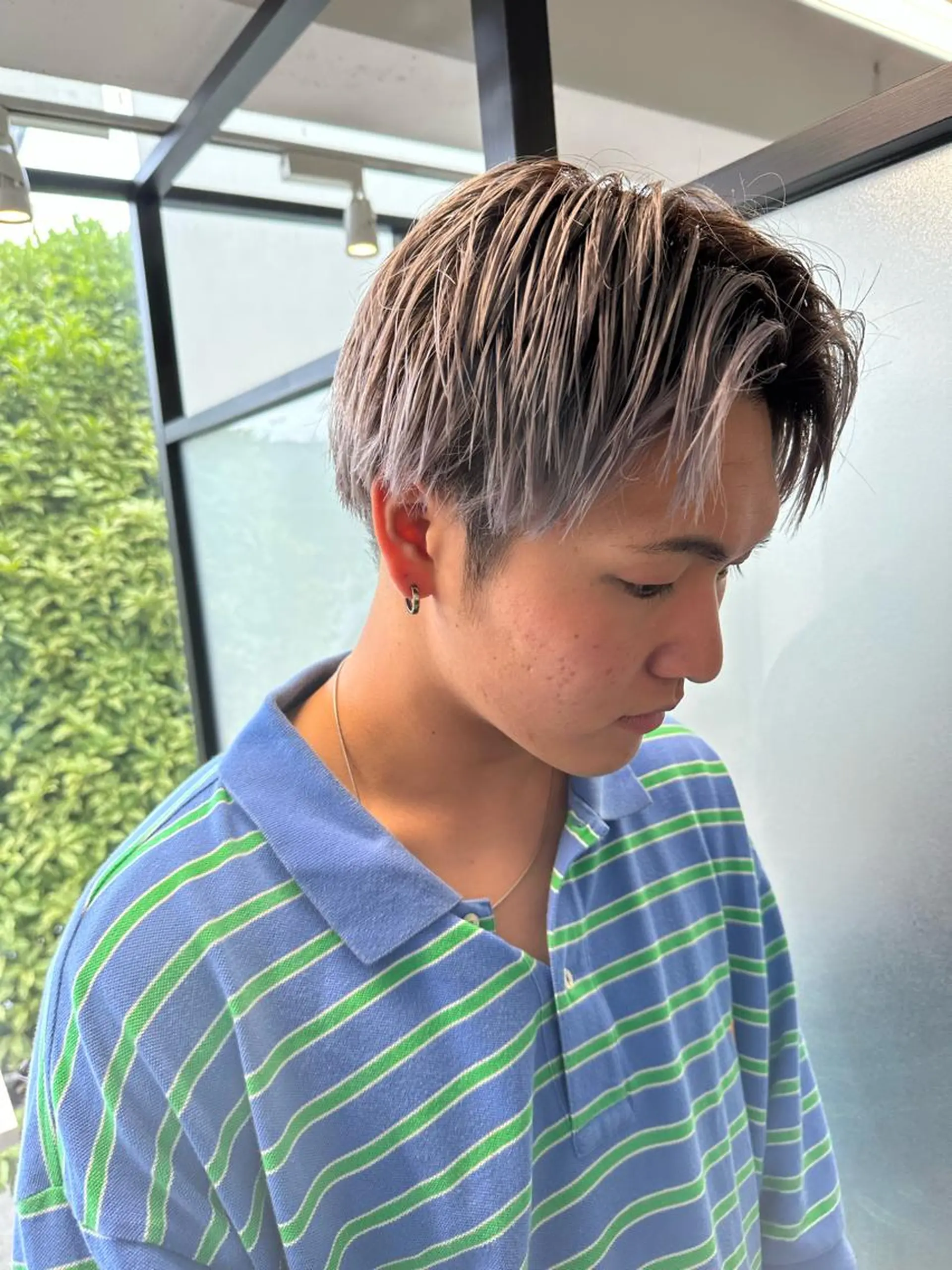 メンズ メンズブリーチ ナチュラル特化 低価格/ＪＯのヘアスタイル