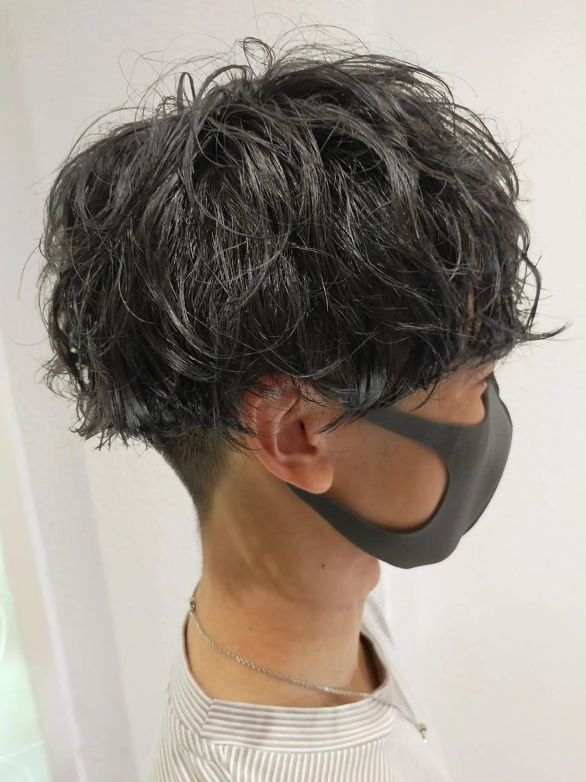 ショート パーマ Ash 店長 木村 和人のヘアスタイル