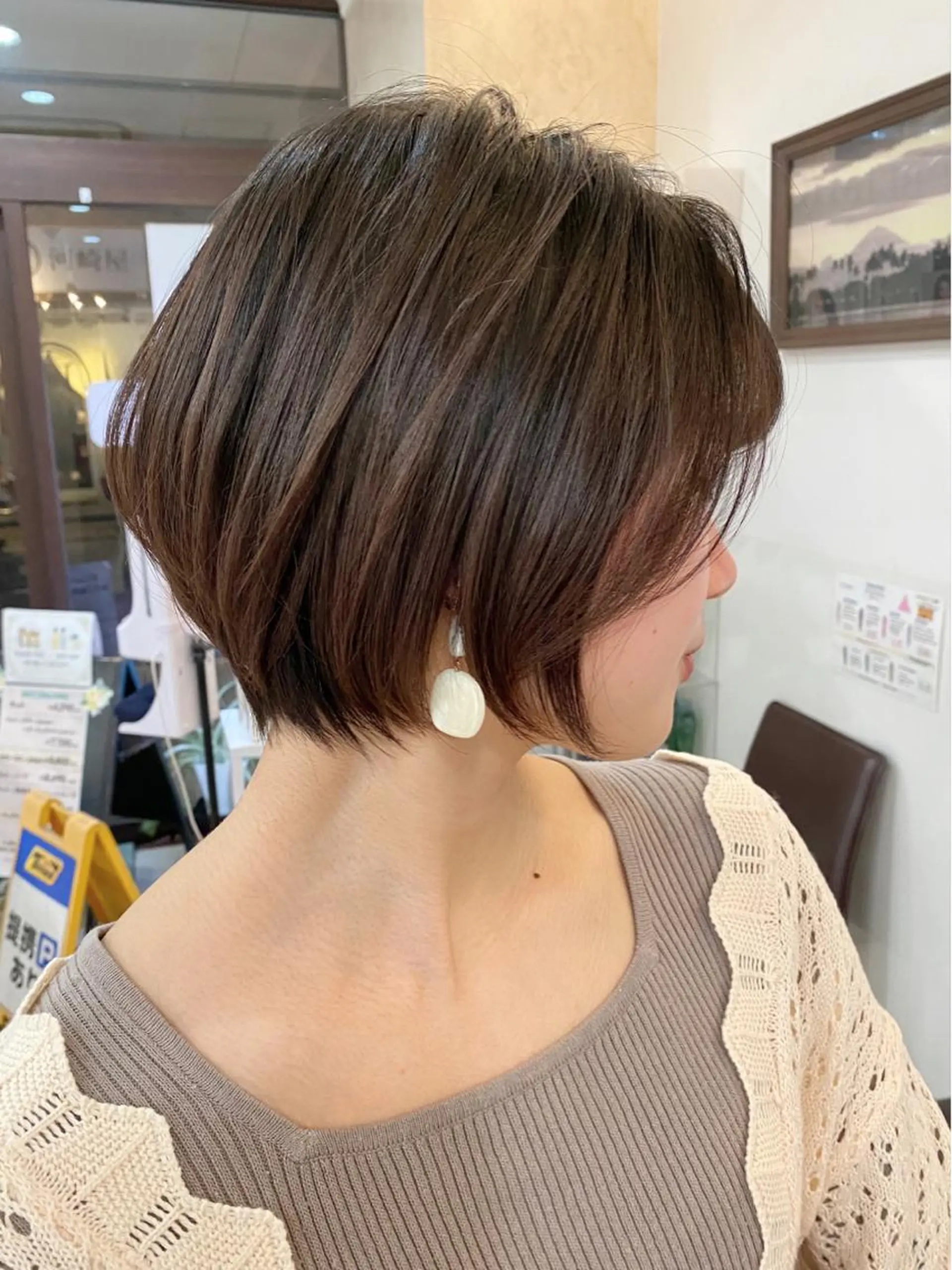 ショート ショートヘア カット トリートメント 《大人気髪質改善》 プログレス国分寺店のヘアスタイル