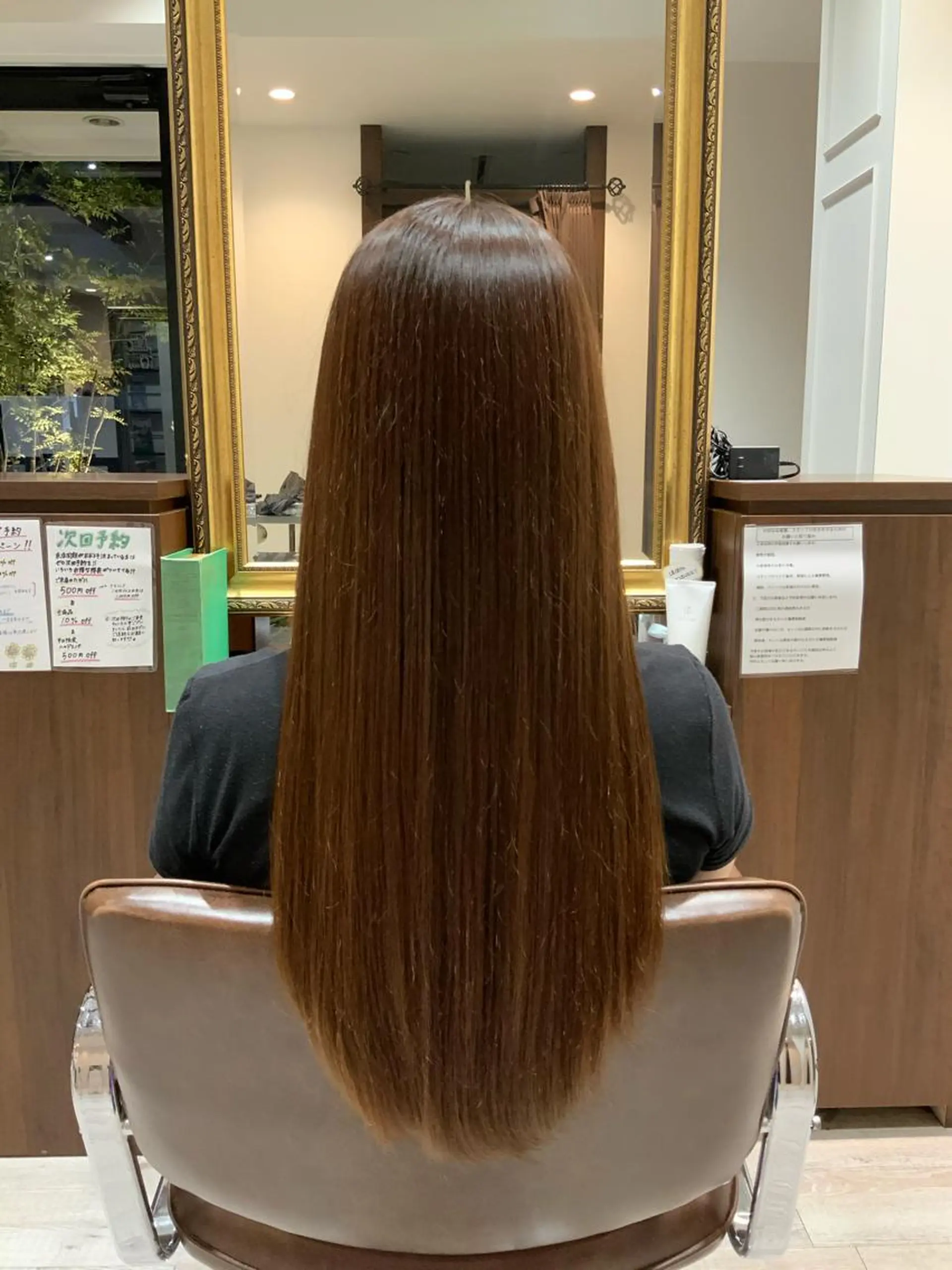 ロング 縮毛矯正 🌿ストレート🌿 髪質改善☘️シュウヤのヘアスタイル