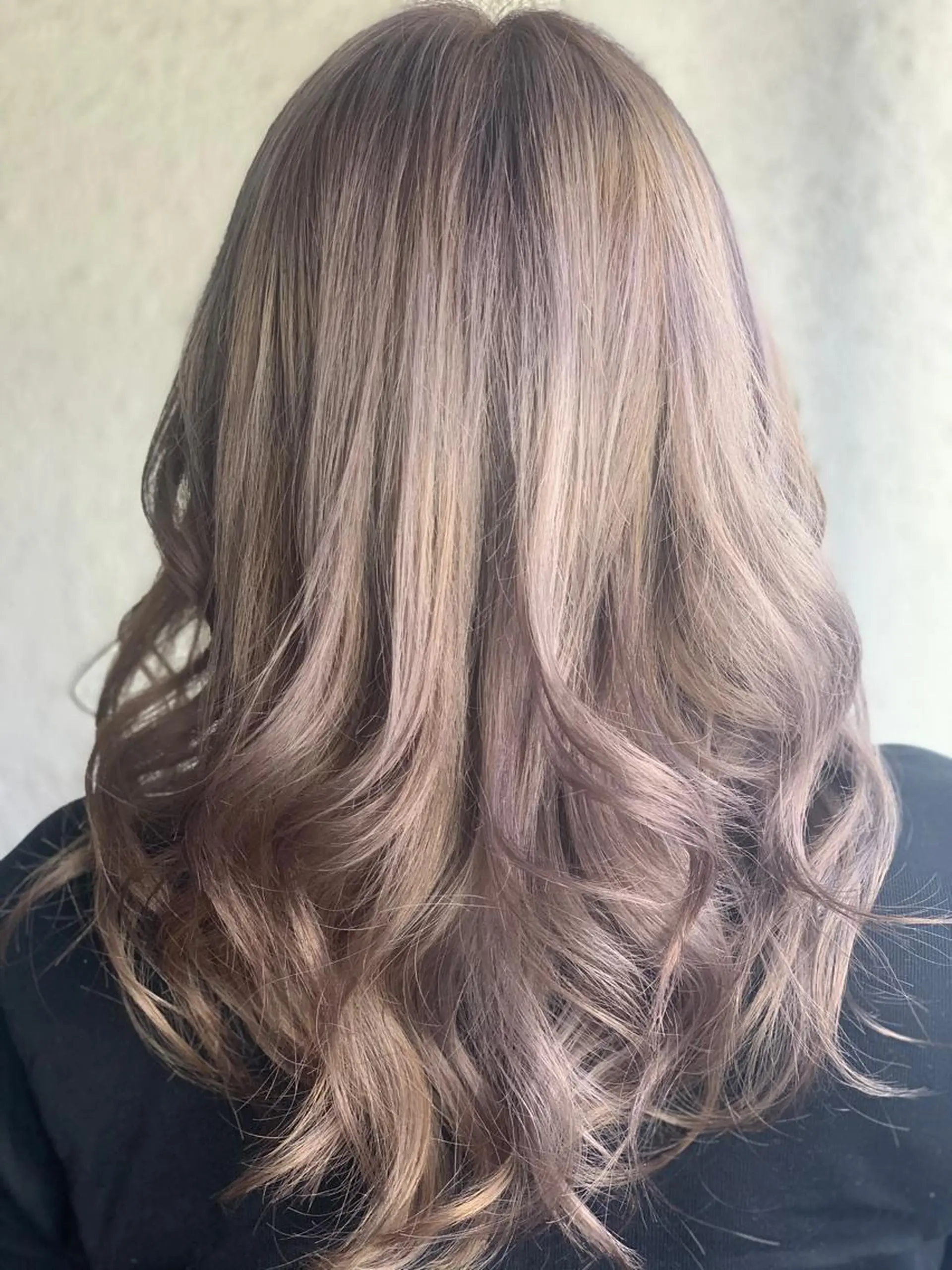 セミロング 前井 正人のヘアスタイル