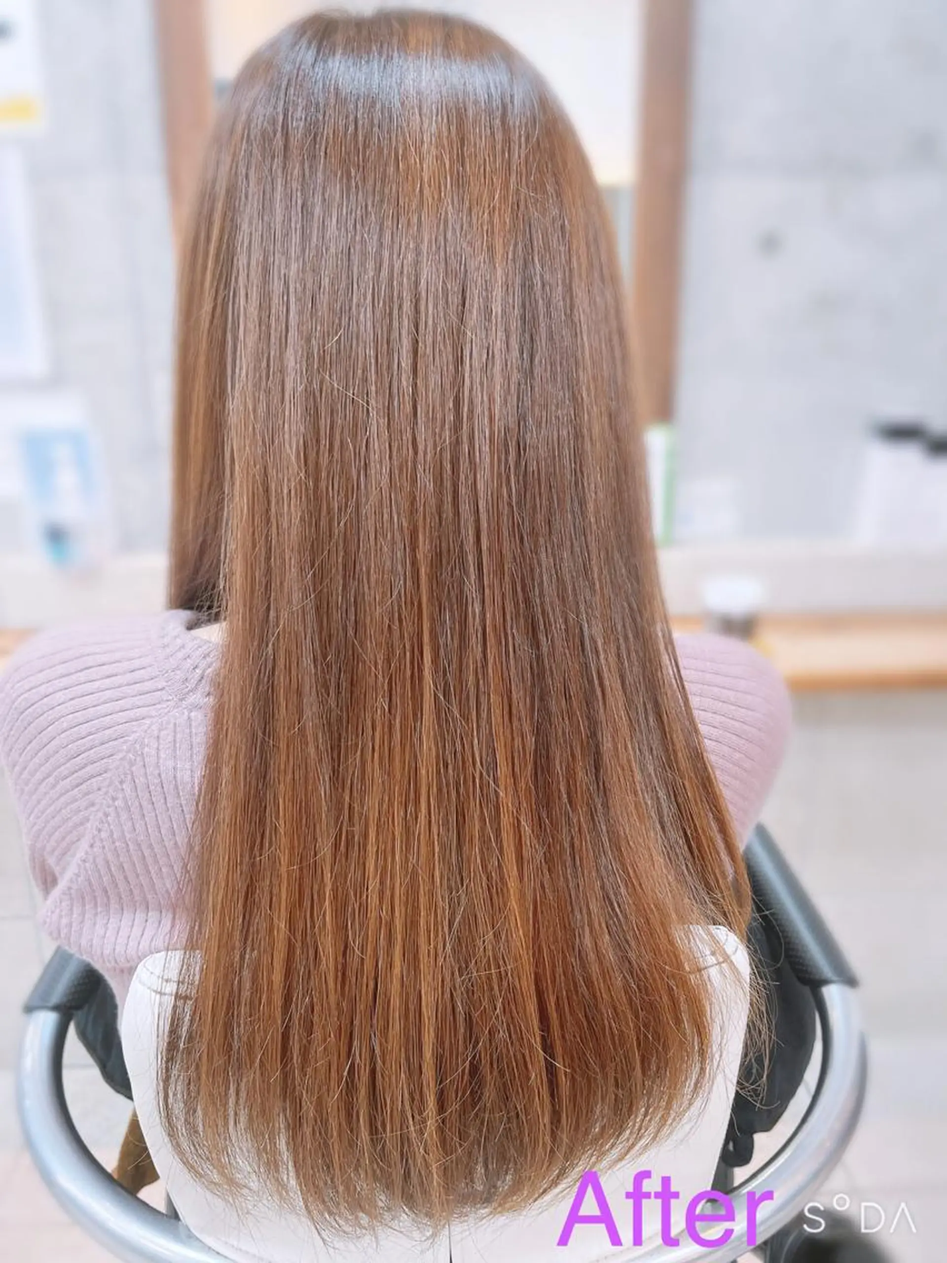 カラー たなか なおのヘアスタイル
