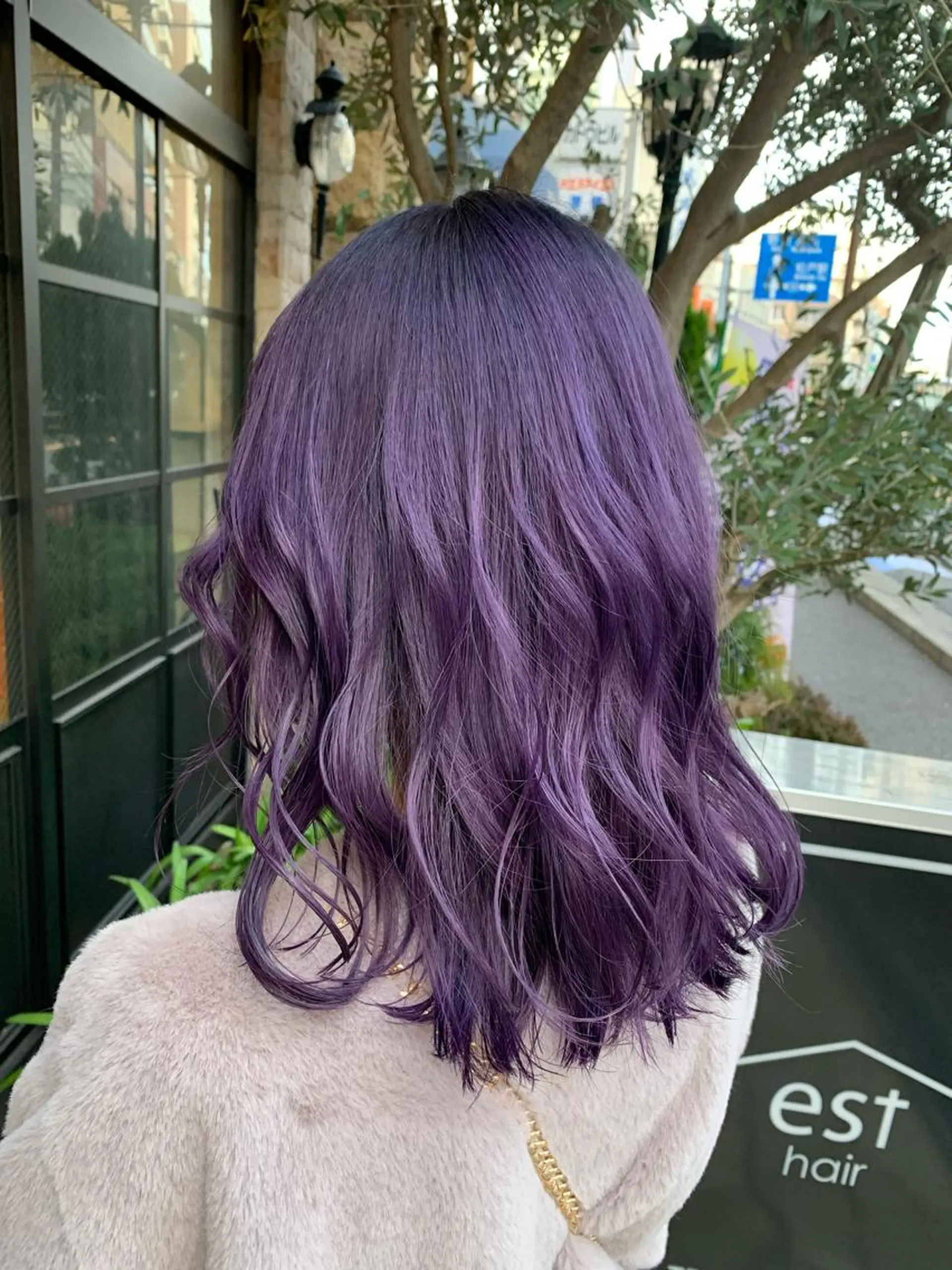 セミロング カラー est  店長 ✂︎高橋✂︎のヘアスタイル