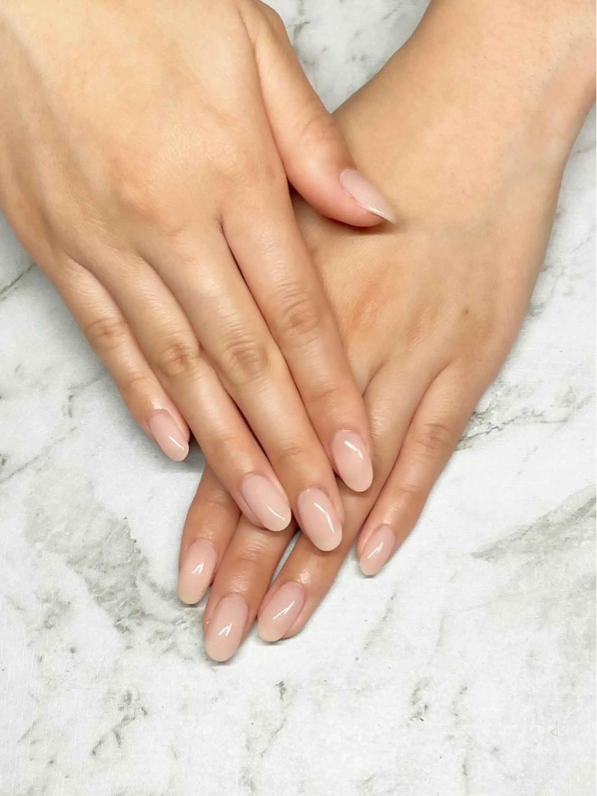 ネイル ワンカラーネイル えみ HaniOhanaのネイルデザイン