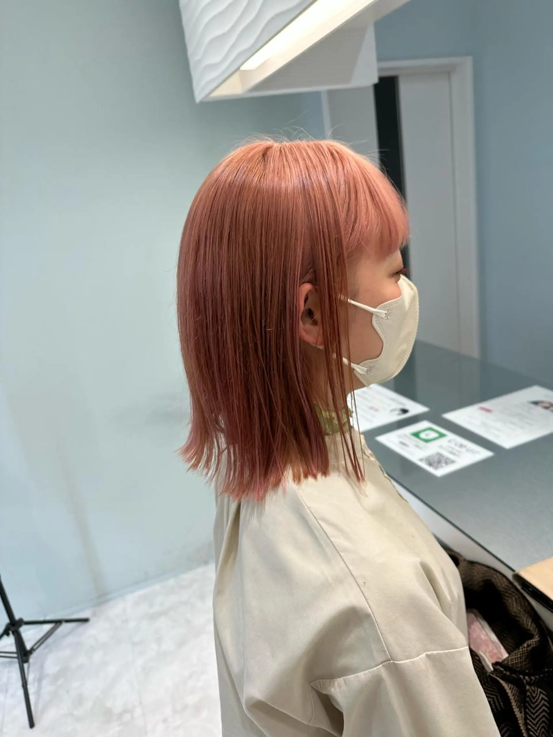 ショート カラー 中川 茜里のヘアスタイル