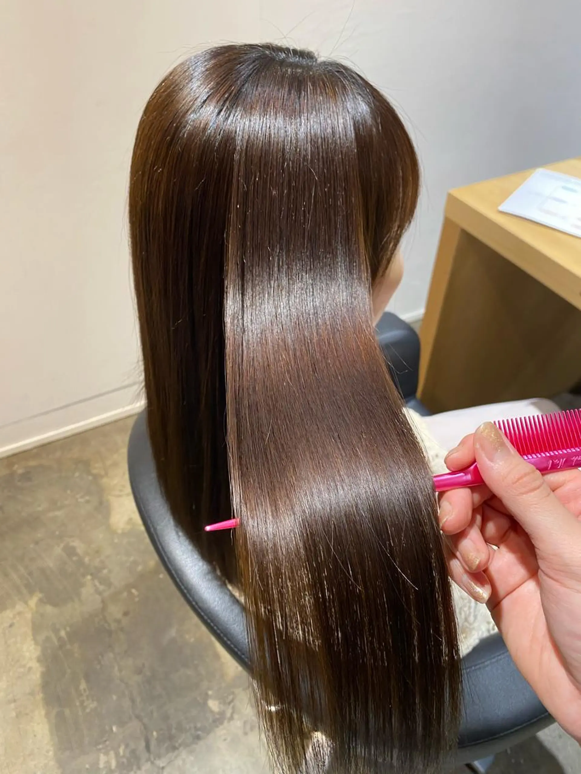 ロング カラー パーマ 💛似合わせカット カラー💛 amiのヘアスタイル