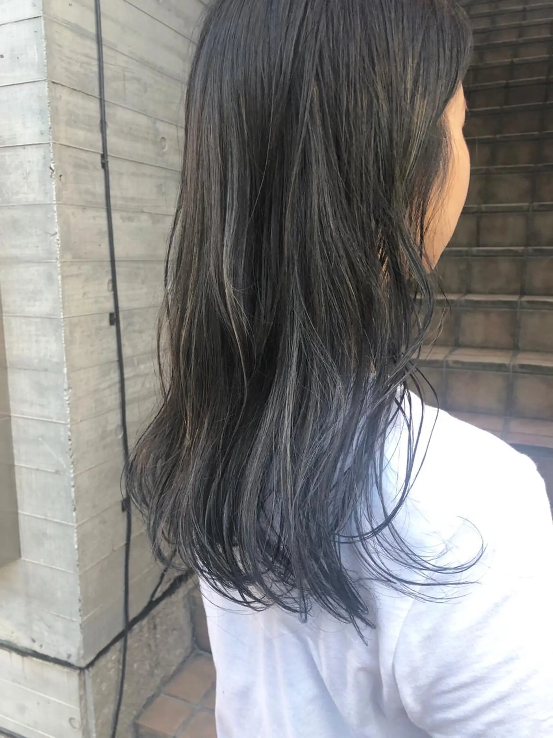 ミディアム カラー ヘアアレンジ ブリーチなし透け感/ マンツーマン/Ryoのヘアスタイル