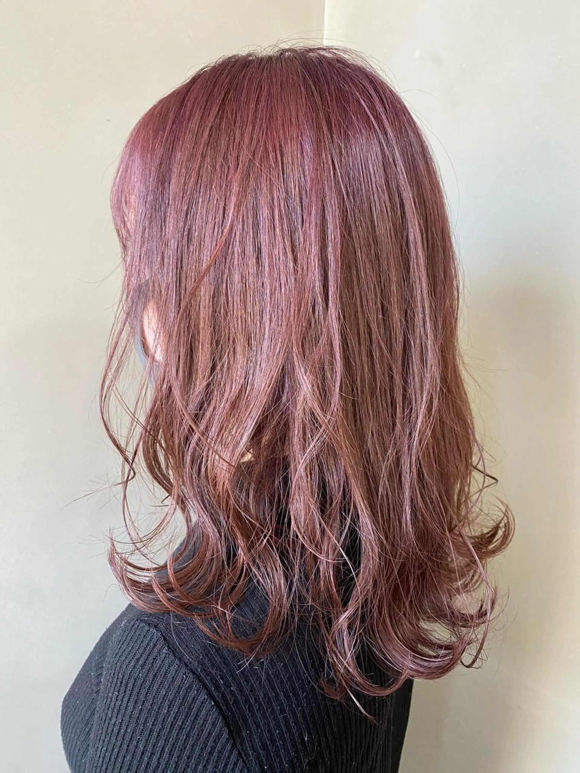 ミディアム カラー カット ヘアカラー Hatanaka Airiのヘアスタイル