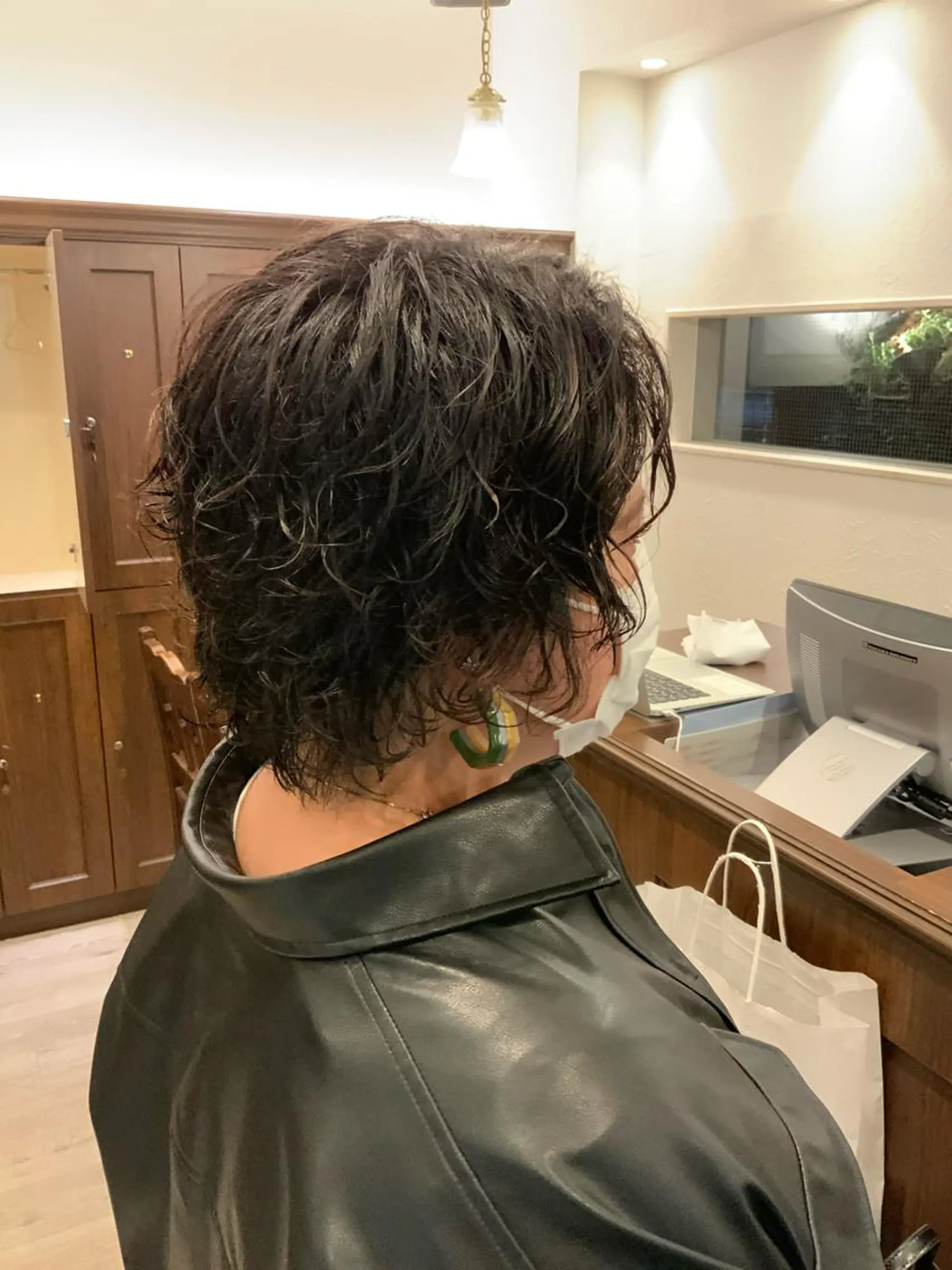 ショート パーマ 🌿ストレート🌿 髪質改善☘️シュウヤのヘアスタイル