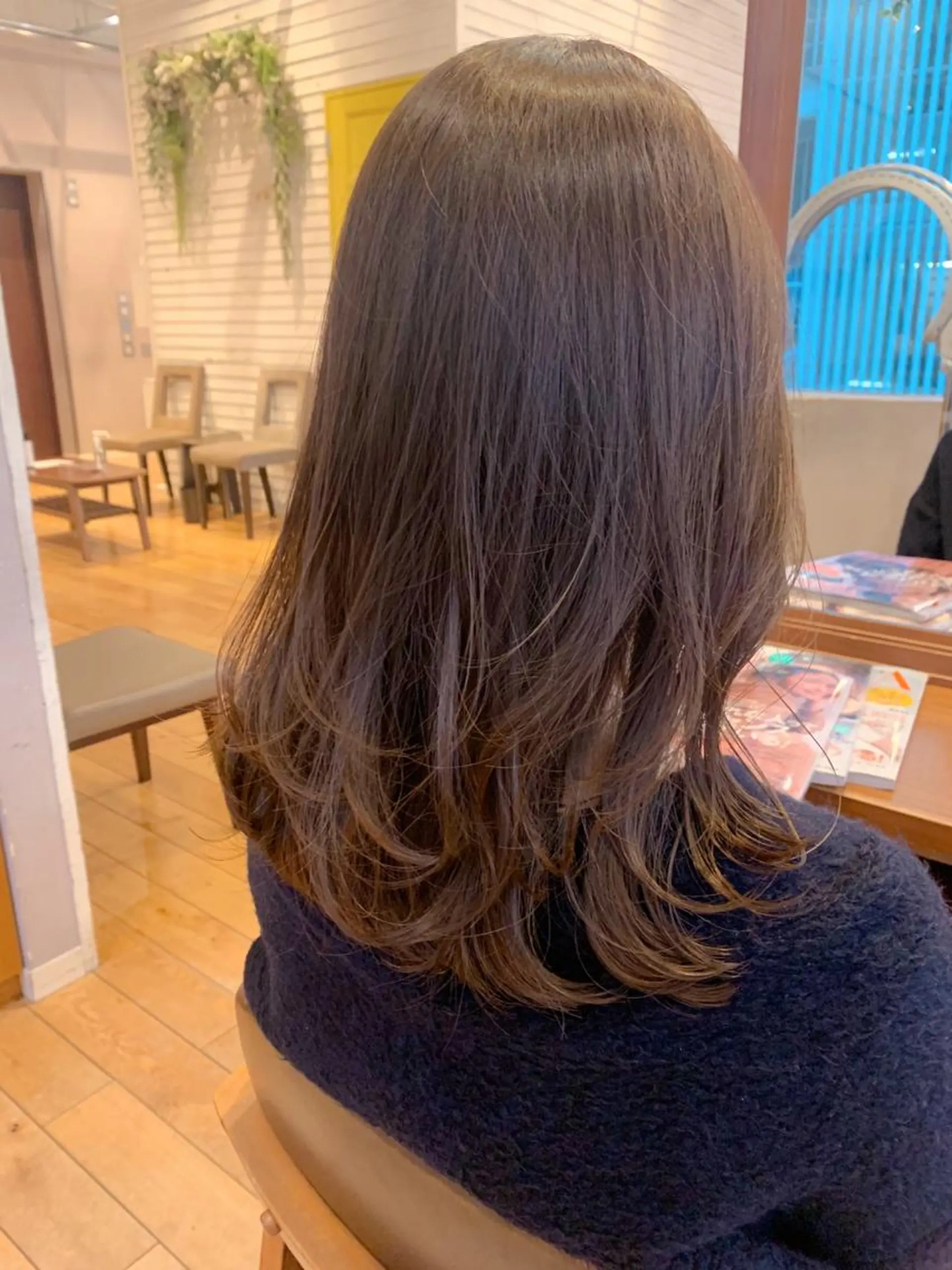 ミディアム カラー ミディアムレイヤー レイヤーカット 🌱小顔ヘア/ボブ ミディアム/双葉🌱のヘアスタイル