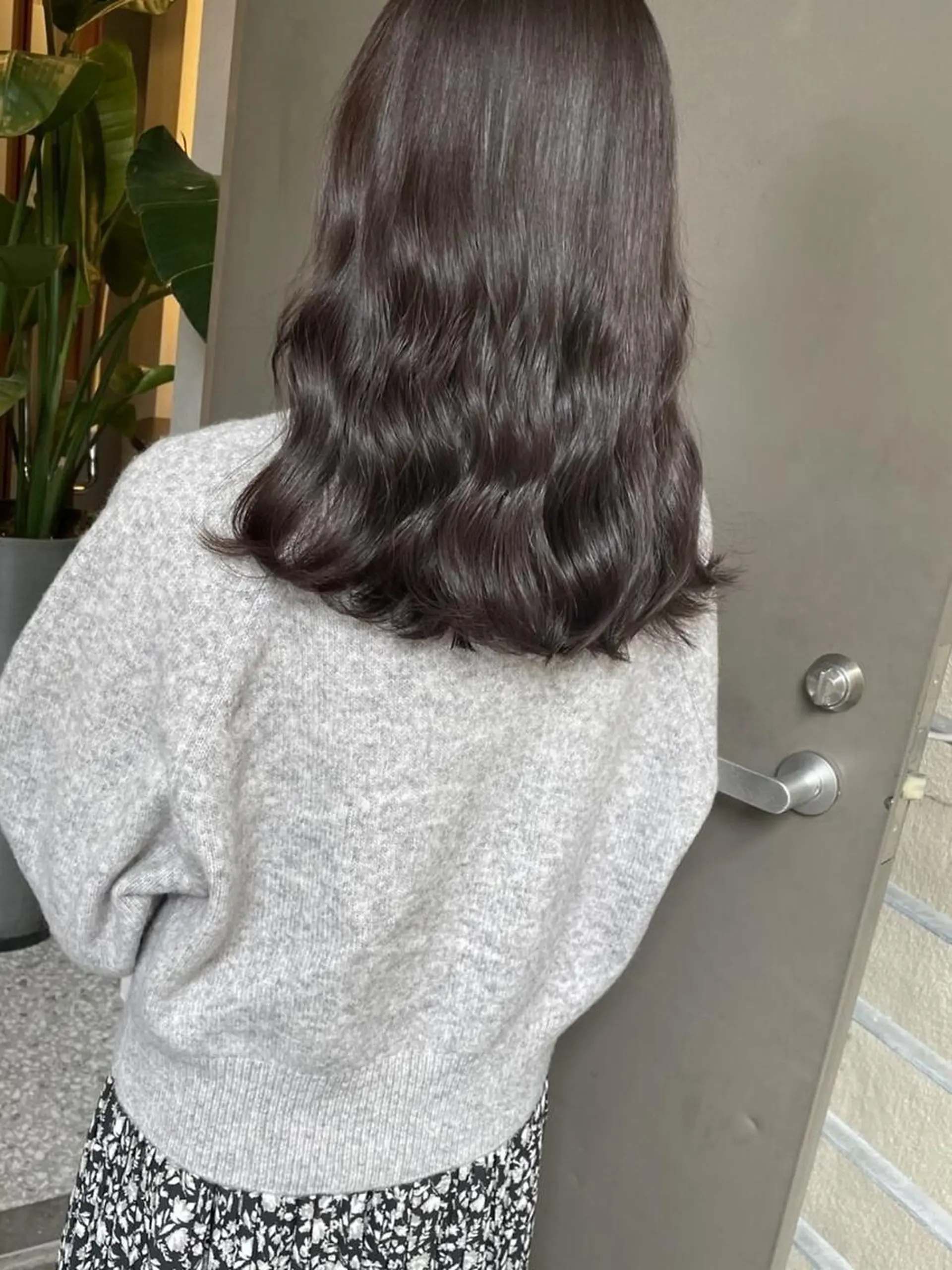 セミロング 髪質改善 韓国風ヘア 縮毛矯正 トリートメント TIGRE kamitoriのヘアスタイル