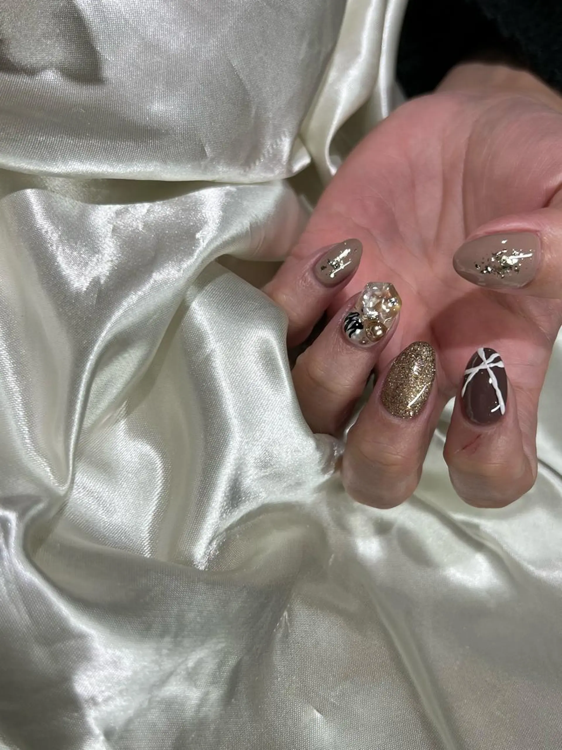 ネイル 持ち込み ニュアンスネイル Charme. NOBUKOのネイルデザイン