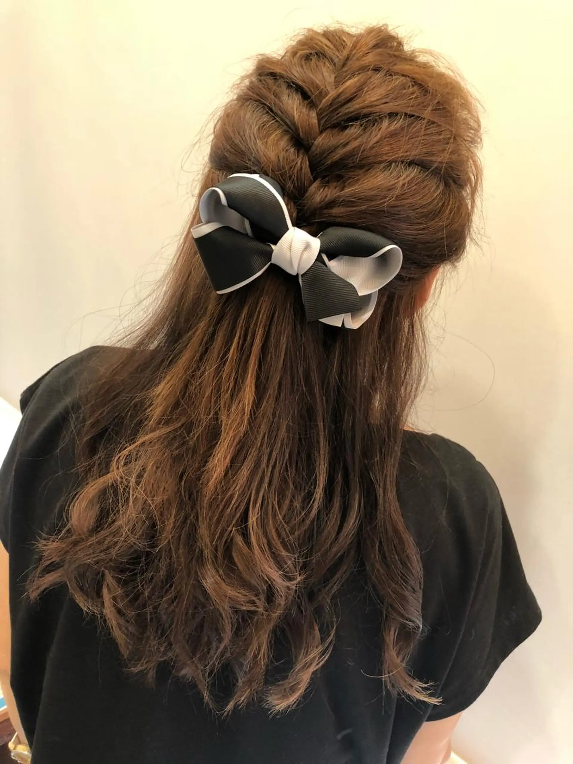 ロング ヘアアレンジ ハーフアップ 🍀富久 永梨🧸のヘアスタイル