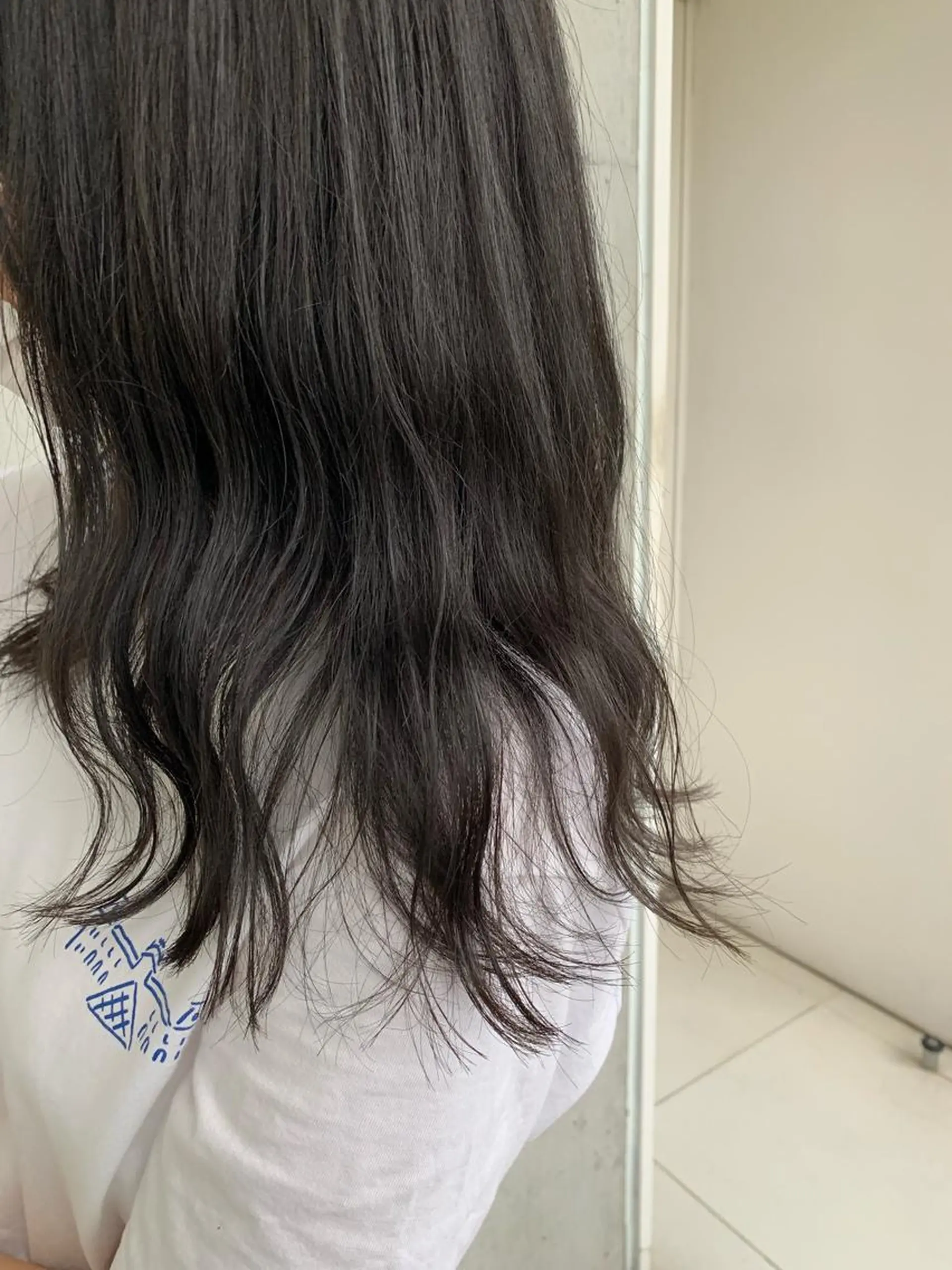 セミロング カラー 透明感カラー ヘアカラー トリートメント yukari/ 立川美容室のヘアスタイル