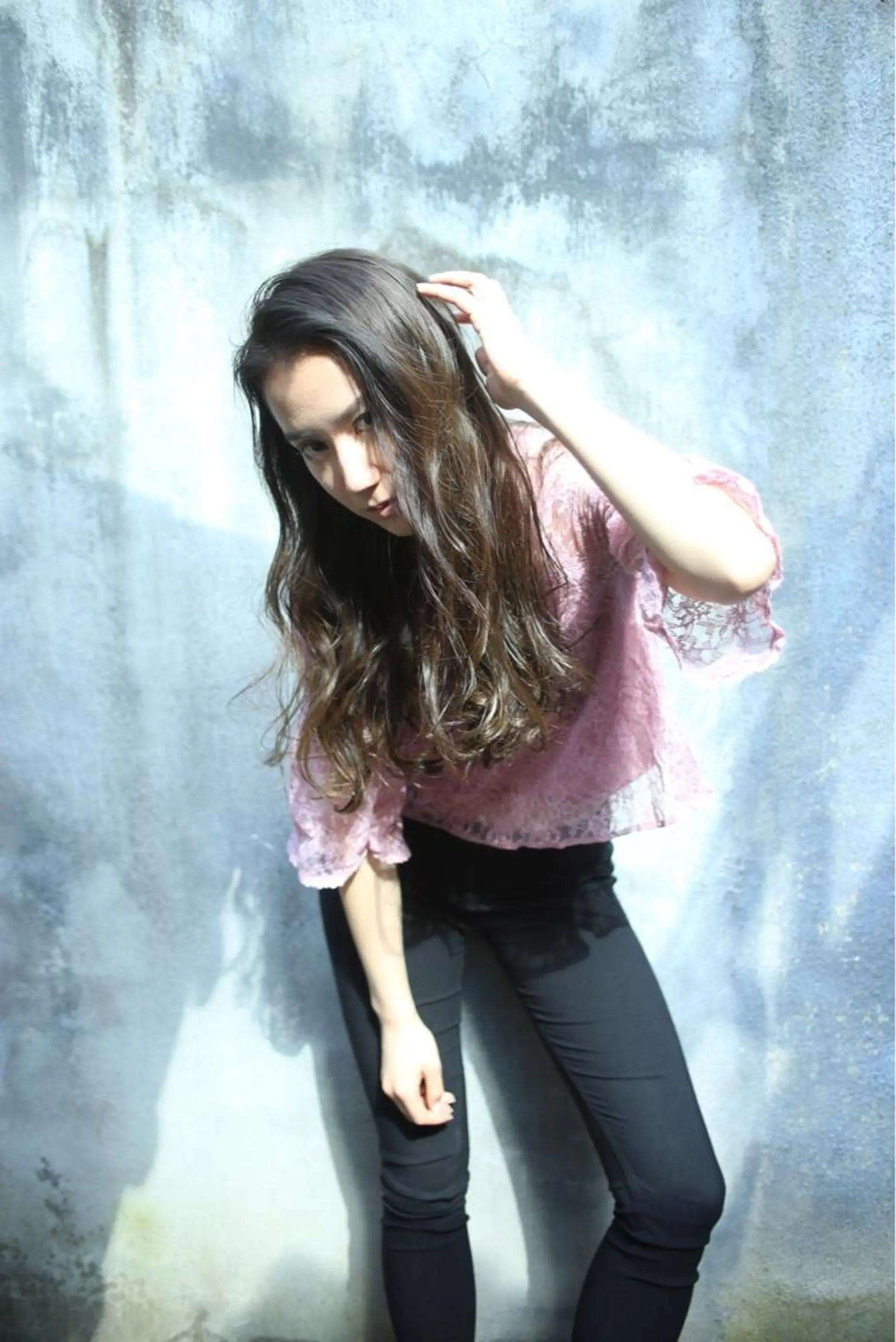 ロング カラー パーマ vato バトのヘアスタイル