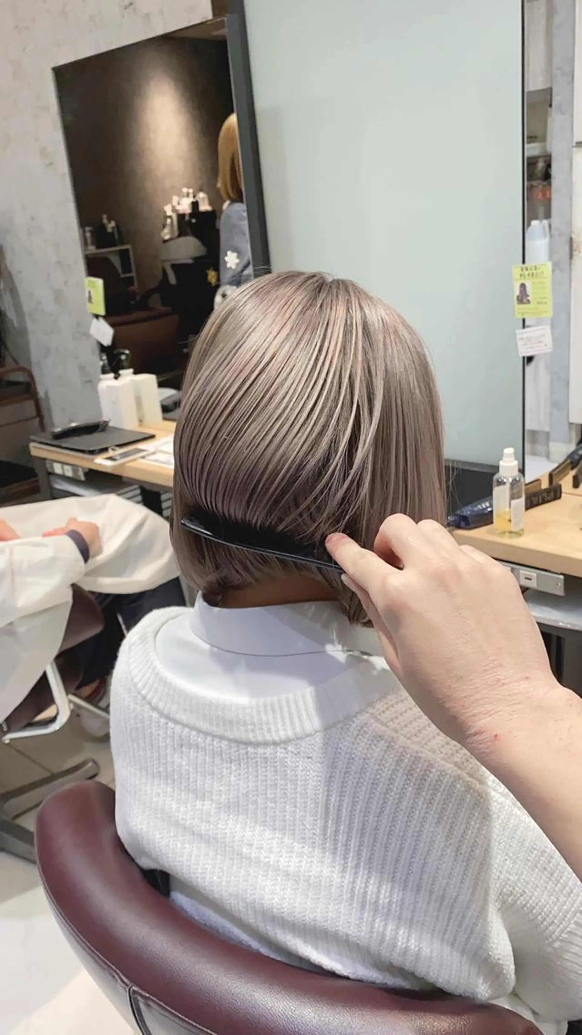 ショート カラー ✨髪質改善専門店✨ QOLU✨のヘアスタイル