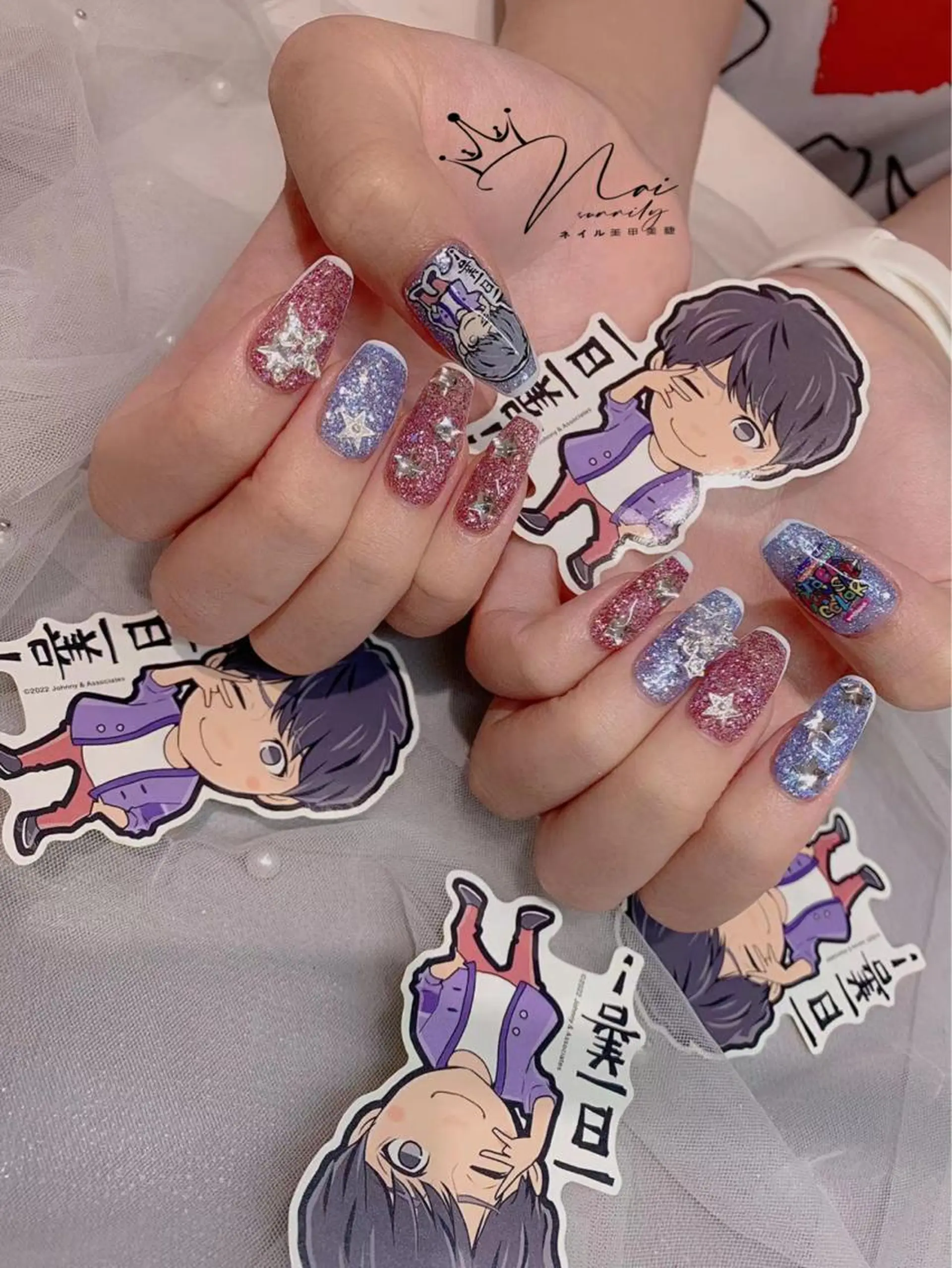 ネイル アートネイル 長さだし専門店 M2　rikaのネイルデザイン