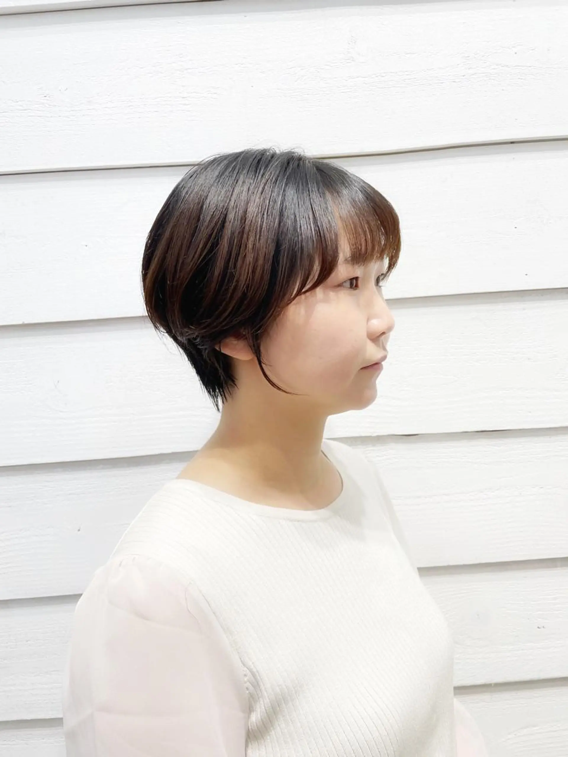 ショート ショートボブ ハンサムショート ボブ くせ毛 ショートヘア 👑銀座ショート/ 絶壁補正/金子涼👑のヘアスタイル