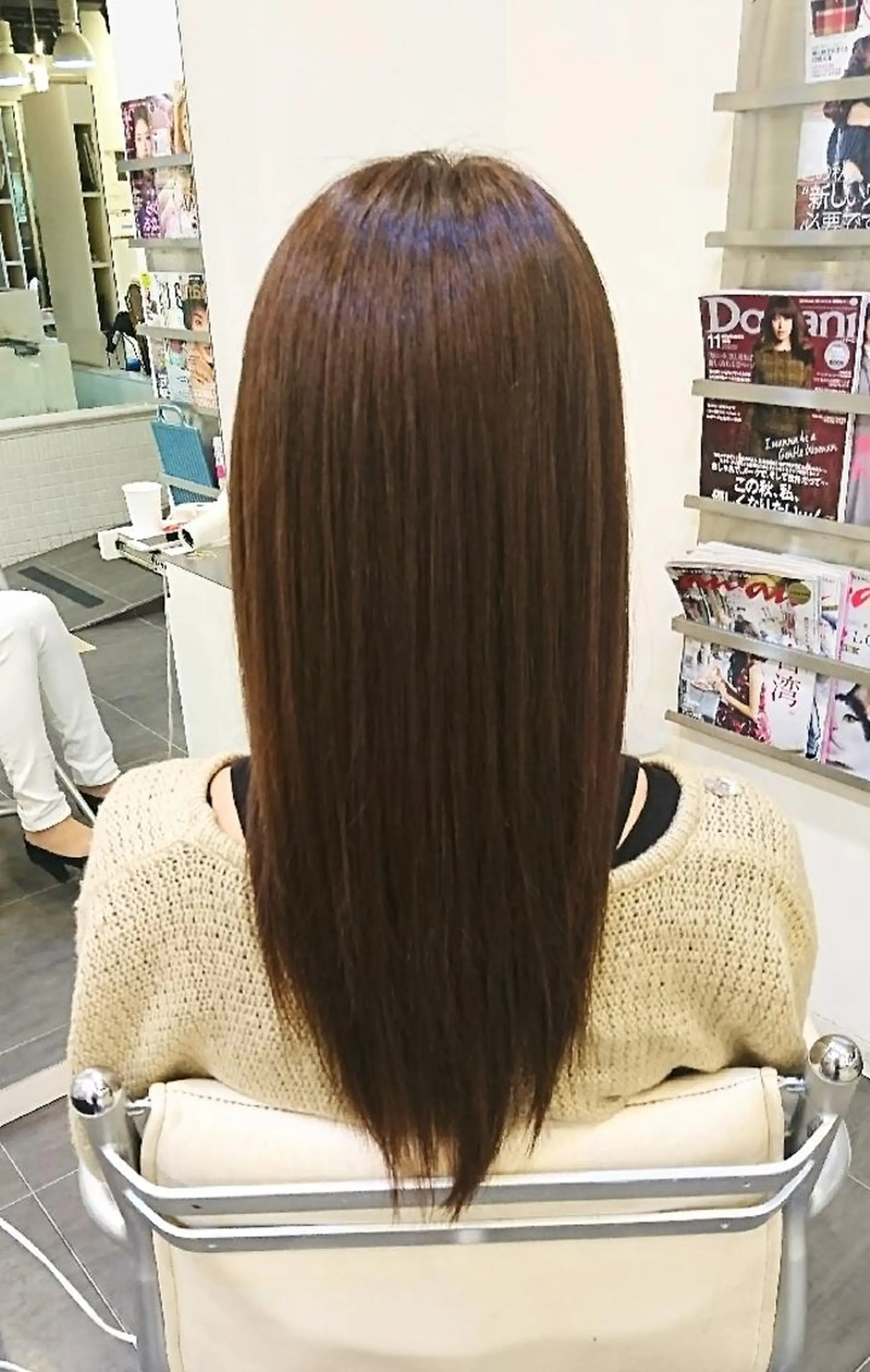 ロング トリートメント 池田 恵久美のヘアスタイル