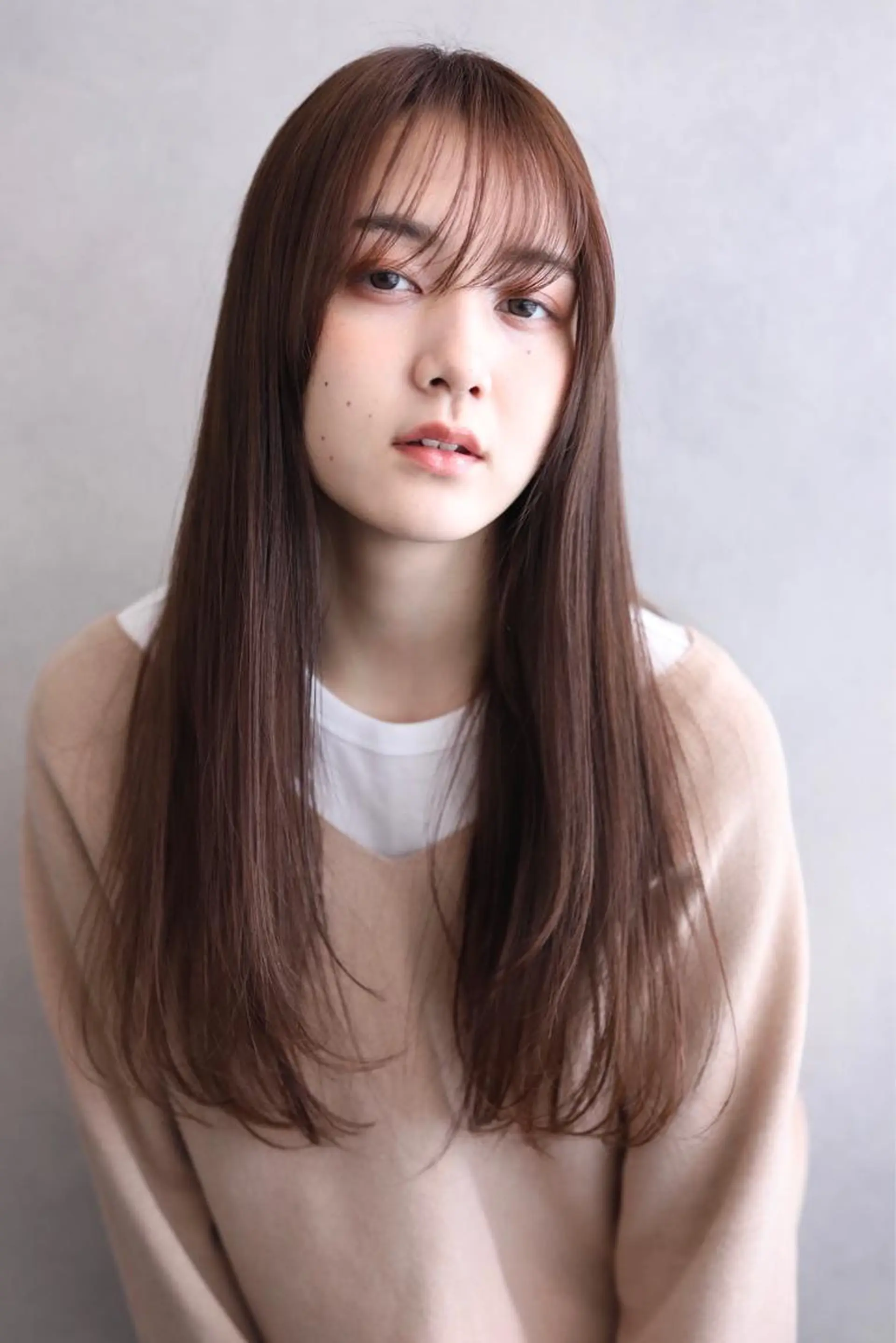 カラー GOBUN NO ROKU【ゴブンノロク】所属・住田悠紗/ カットモデル募集中のヘアスタイル