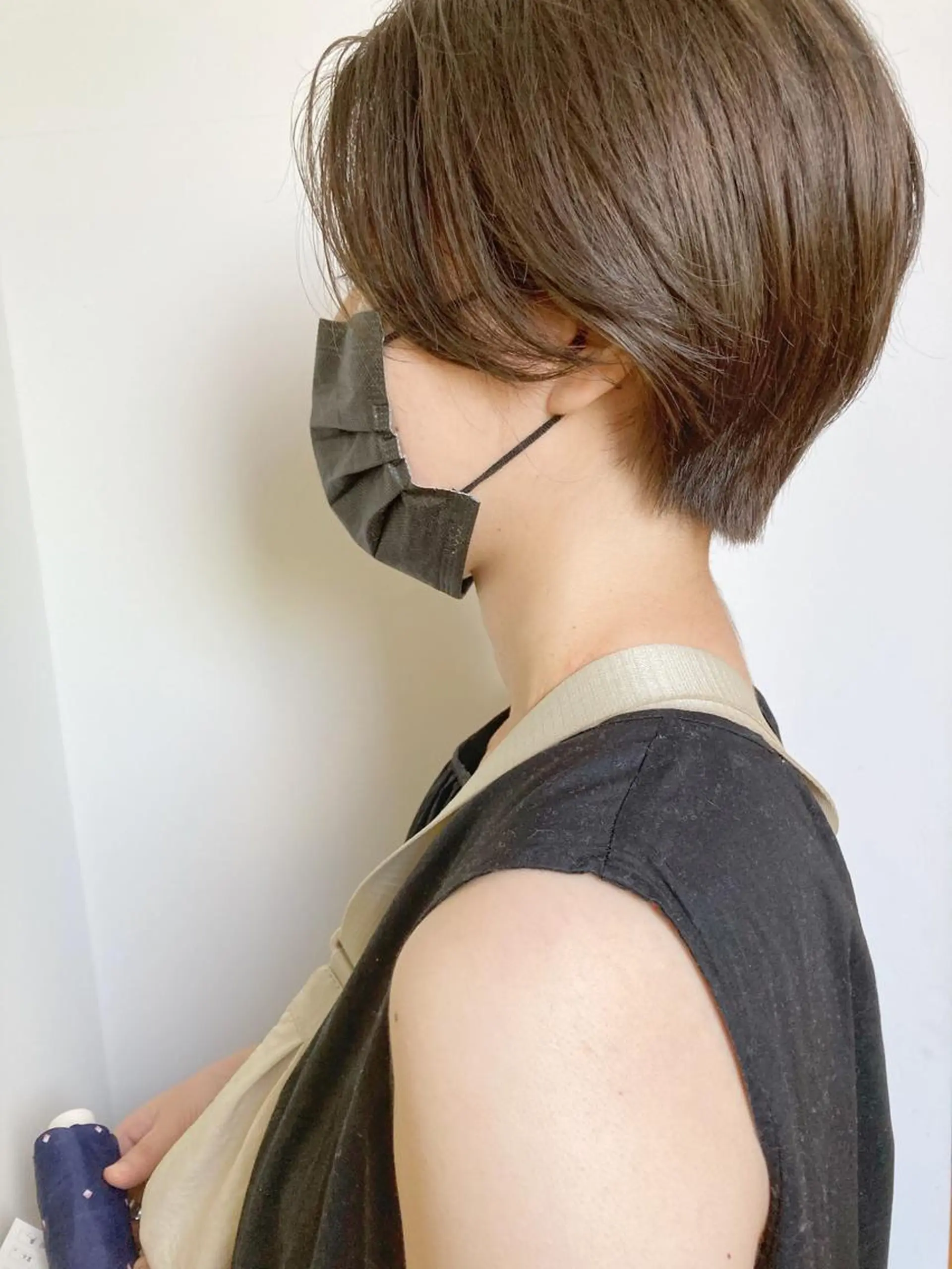 ショート カラー カット 縮毛矯正 小木曽智美 /ボブ/ショートのヘアスタイル