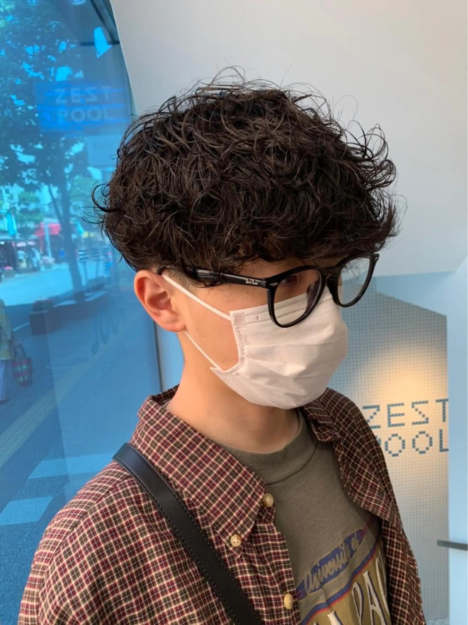 パーマ メンズ 新宿【メンズパーマ】 塩澤太一のヘアスタイル