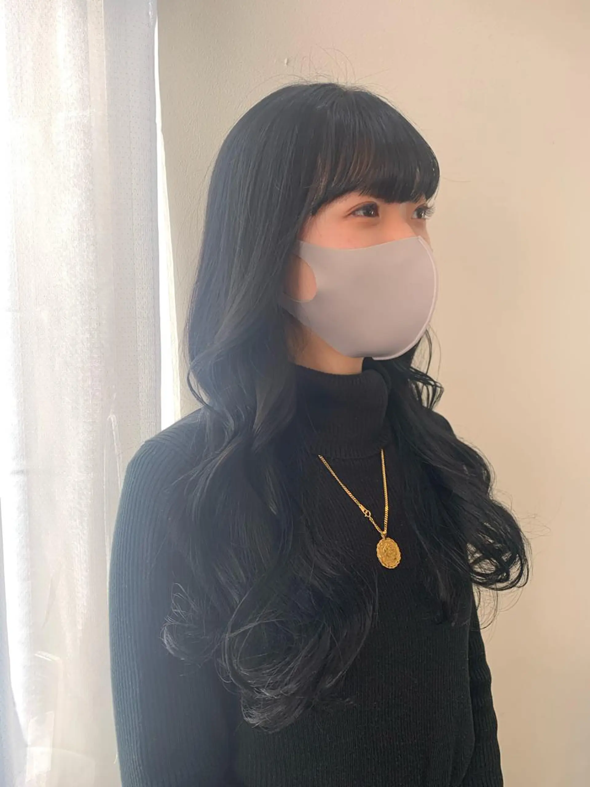 ロング カラー ヨシンモリ 韓国風ヘア 韓国🇰🇷髪質改善 Chisaki치사키のヘアスタイル