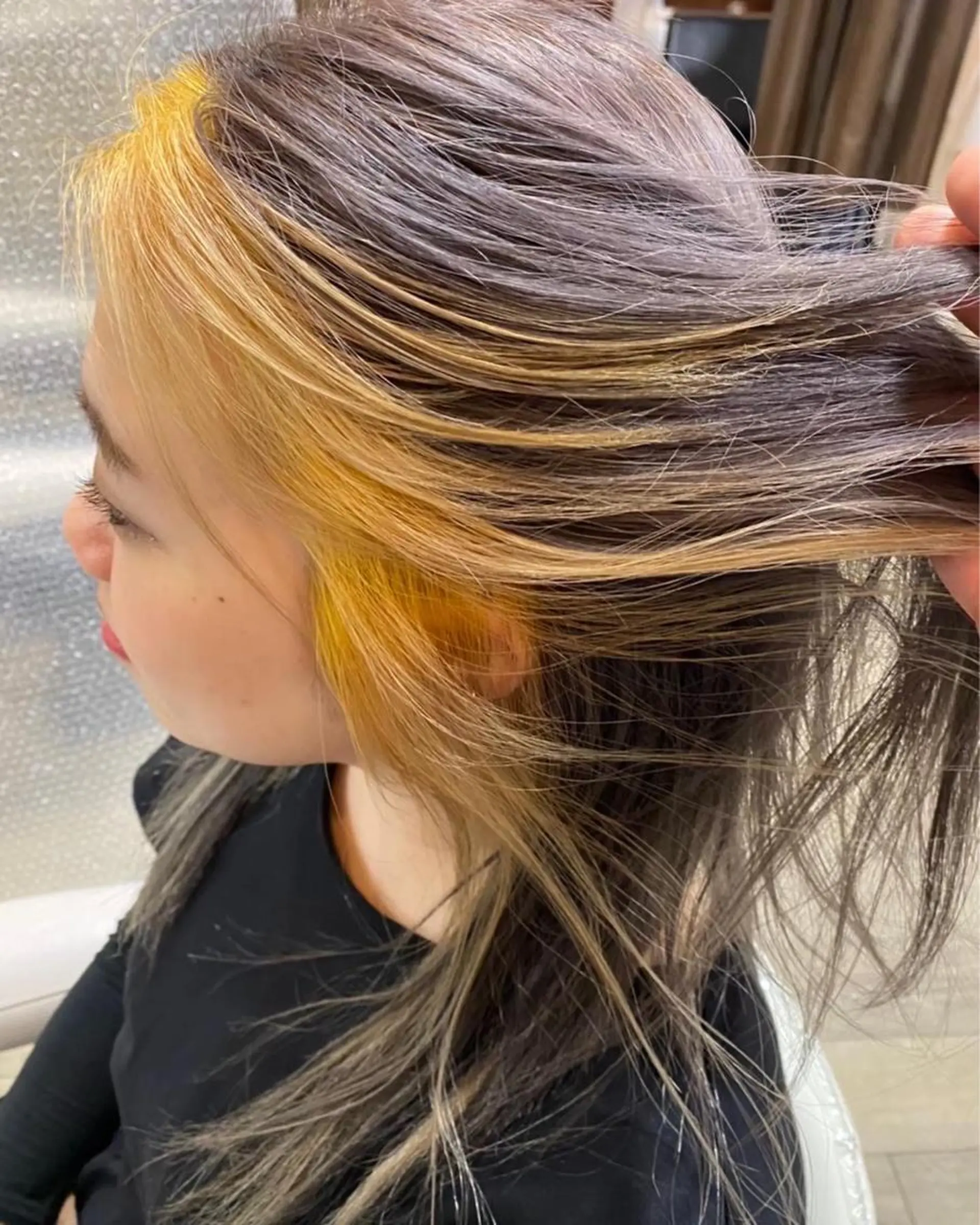 ロング カラー カット ヘアカラー トリートメント 市川 博紀 店長のヘアスタイル