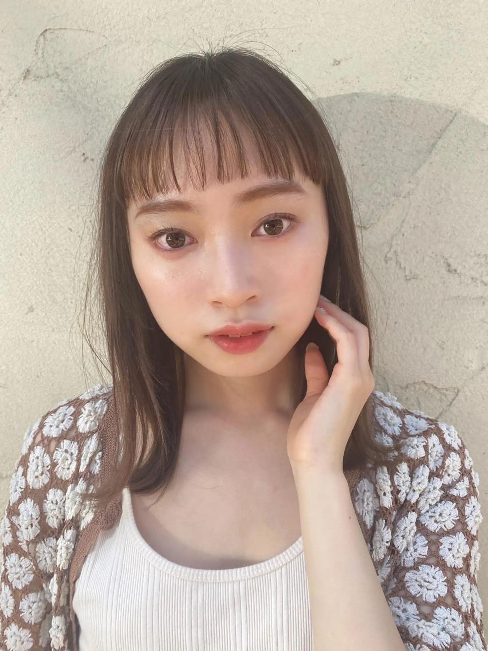 ミディアム カラー 🪭risa 暖色/レイヤー🪭のヘアスタイル