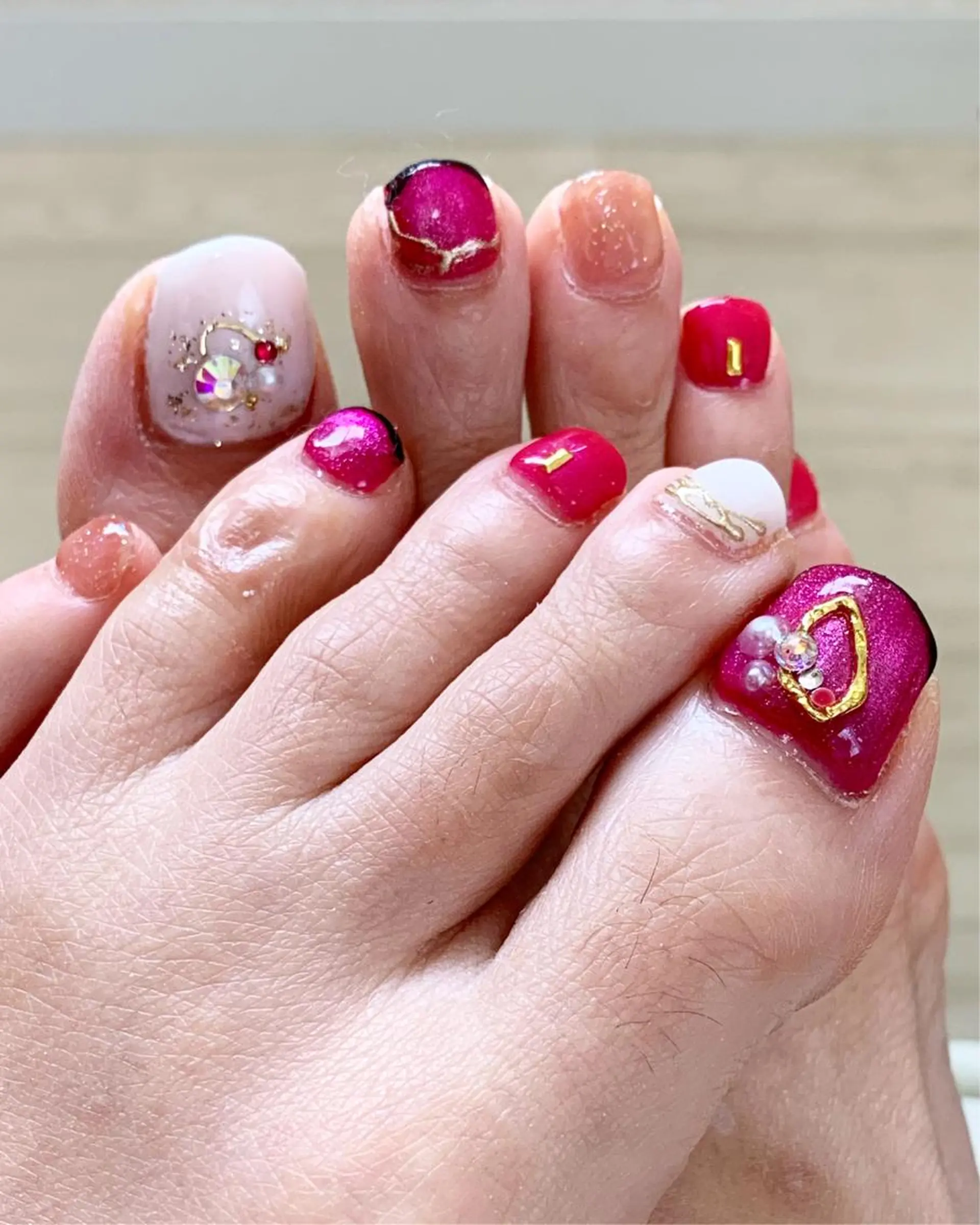 ネイル 新山 聖のネイルデザイン