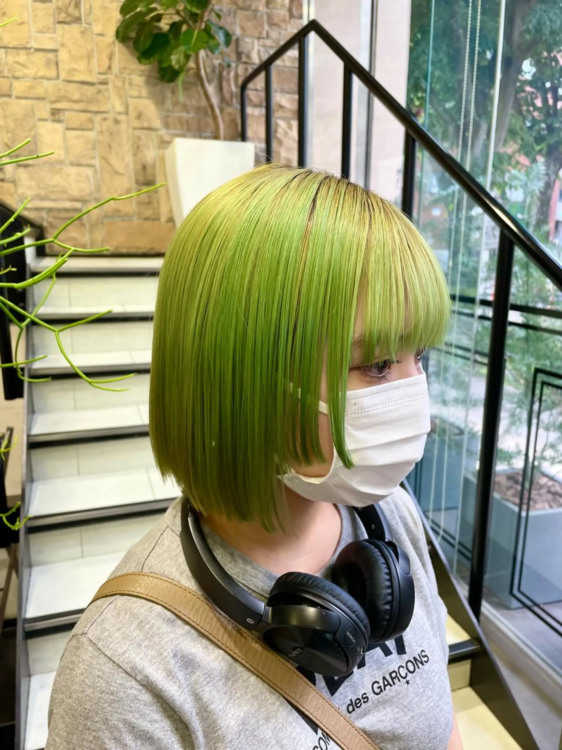 ミディアム 艶髪カラー🫧 髪質改善🪽萩原のヘアスタイル