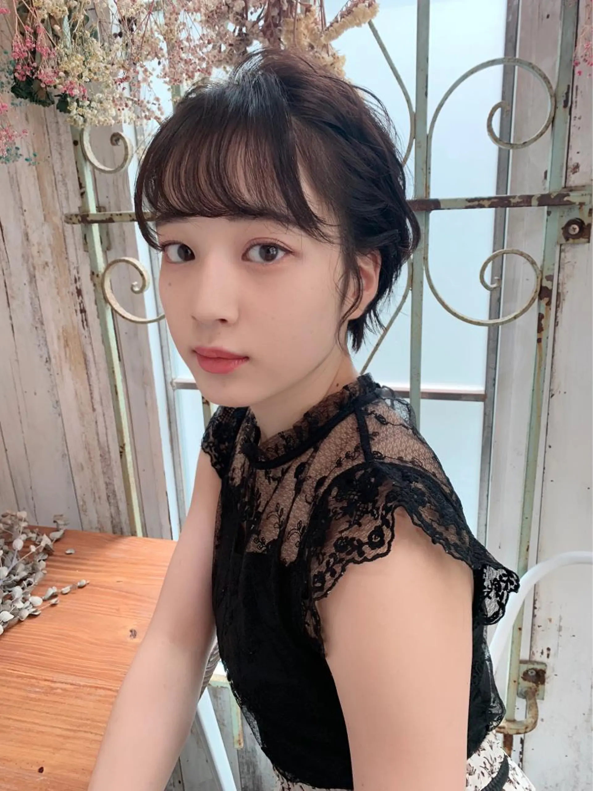 ショート ヘアアレンジ ショートヘア 髪質改善☆ 縮毛矯正miyuのヘアスタイル