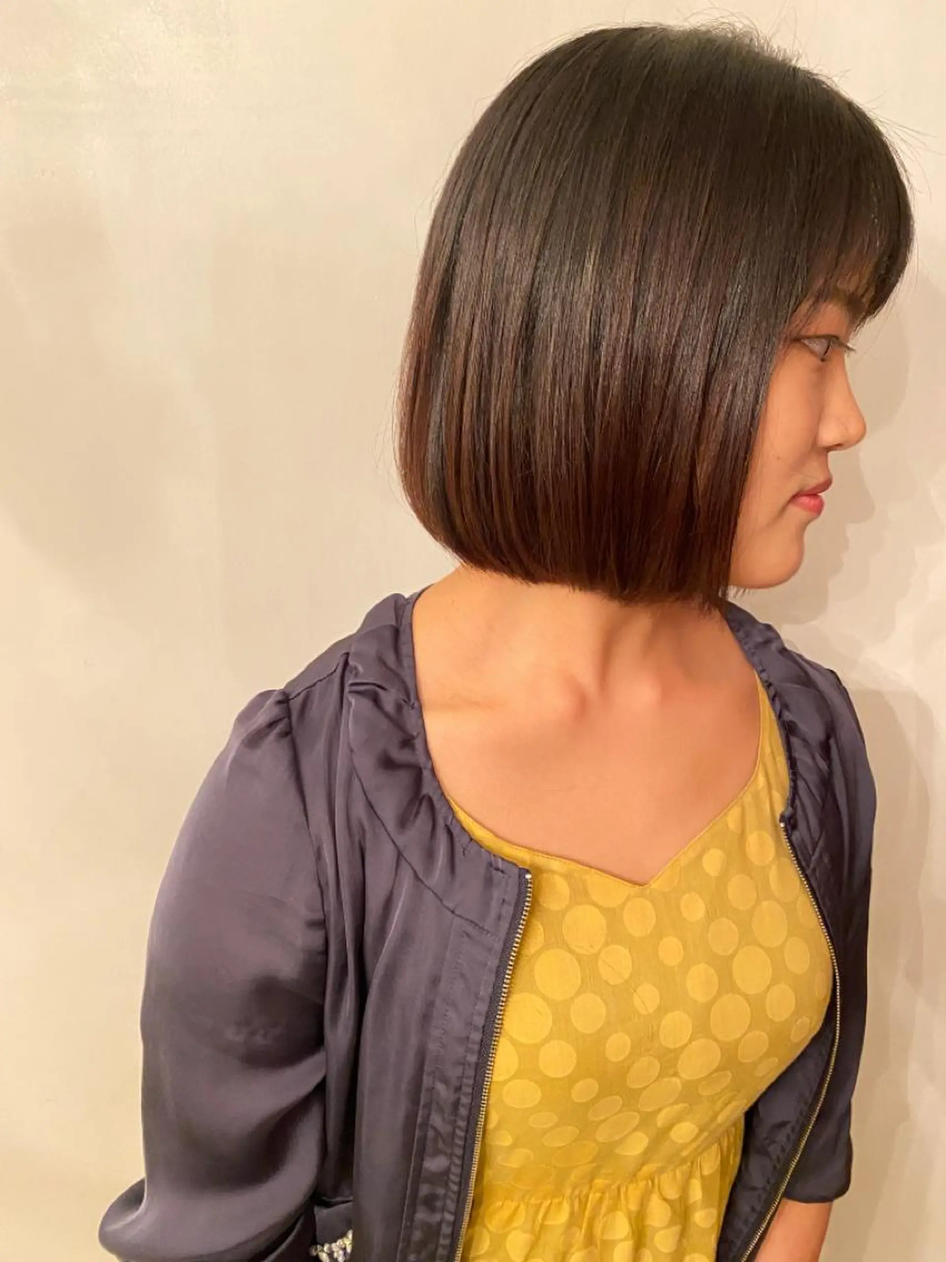 ショート ボブ 藤田 遼のヘアスタイル