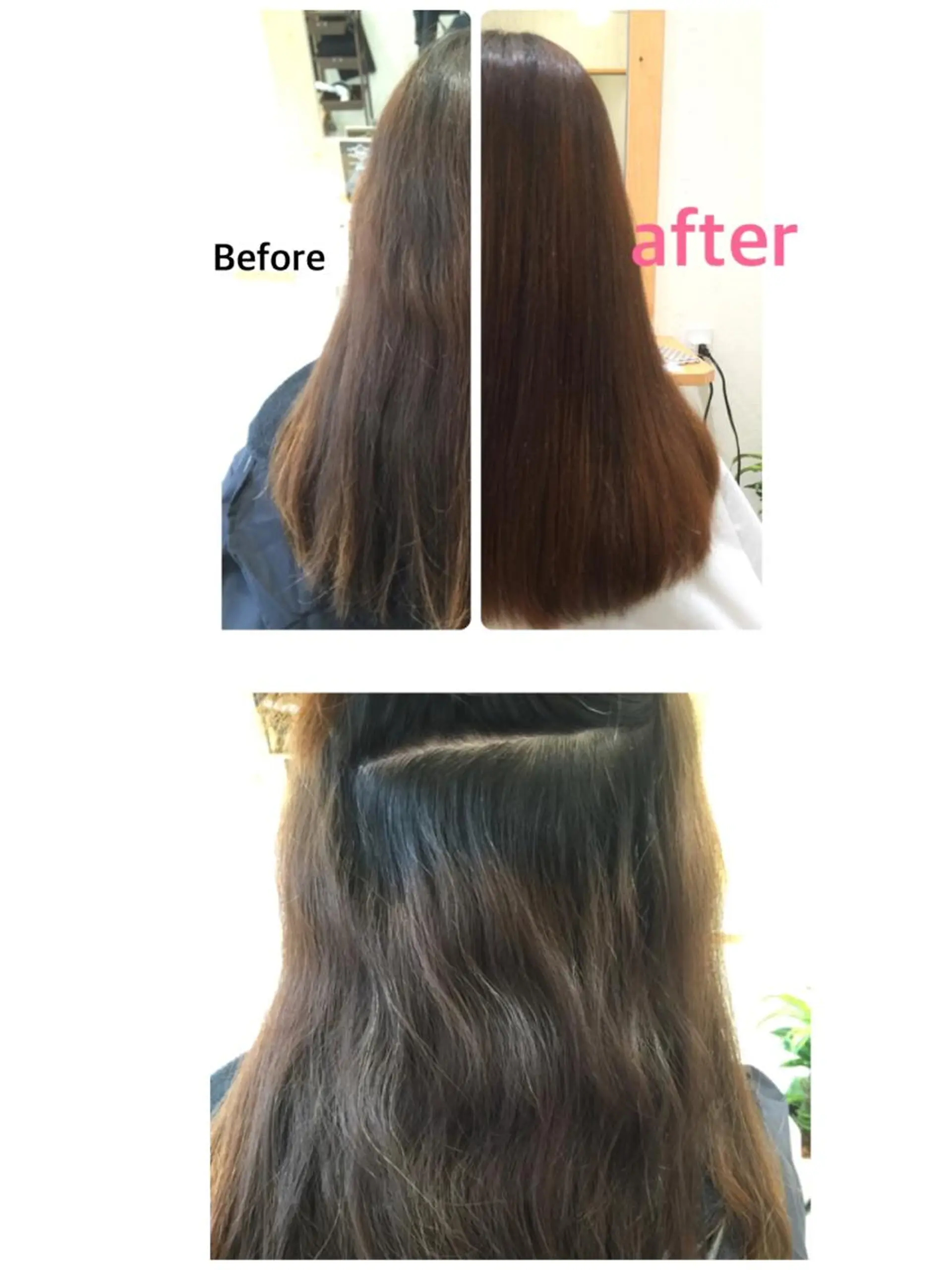 セミロング ロング 髪質改善 縮毛矯正 ツヤ髪専門美容師 桑原 和誠のヘアスタイル