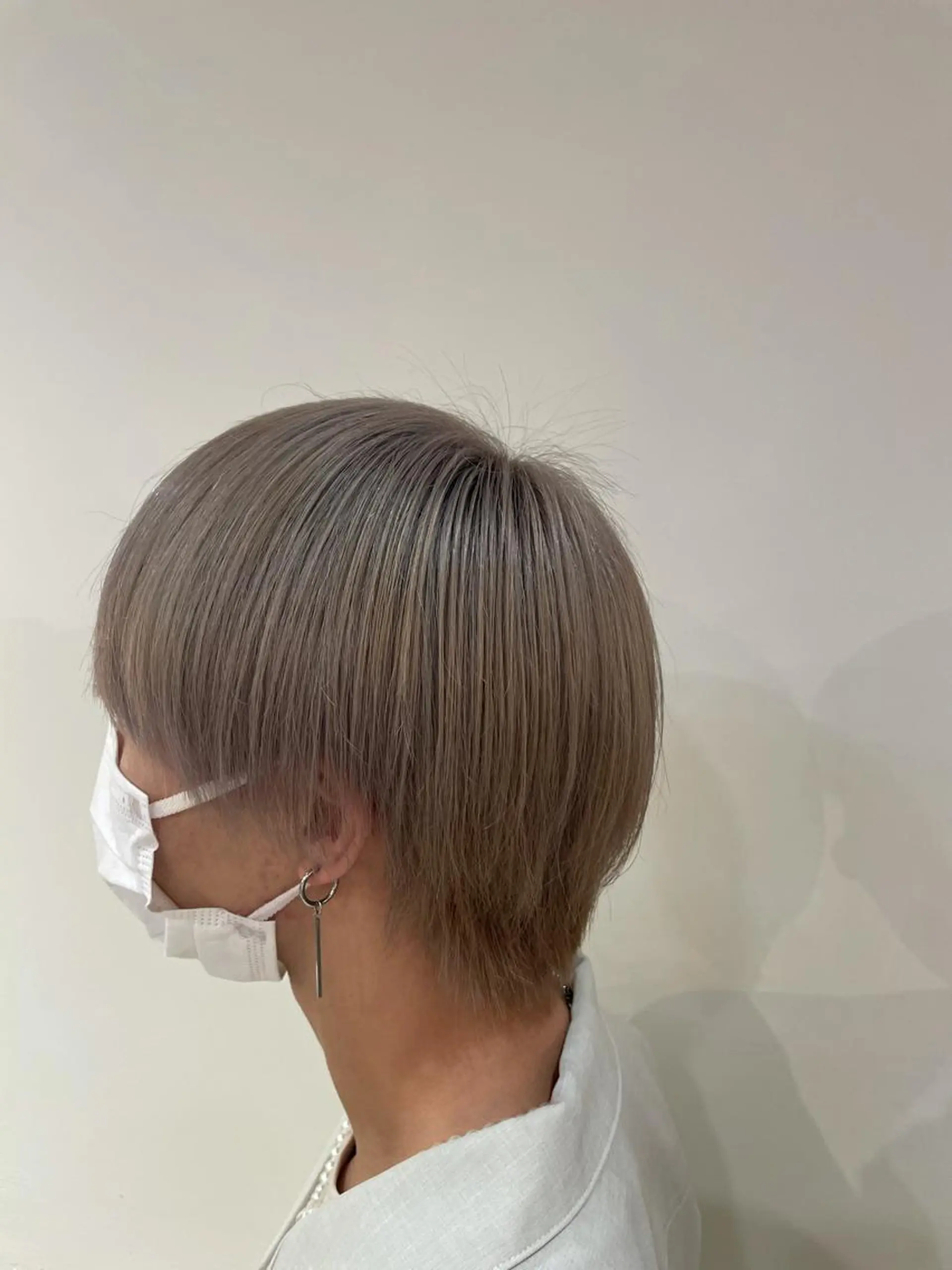 カラー メンズ メンズブリーチ ベージュカラー ブリーチ ミルクティーベージュ 笠原未稀/カット・ ブリーチ無しカラーのヘアスタイル