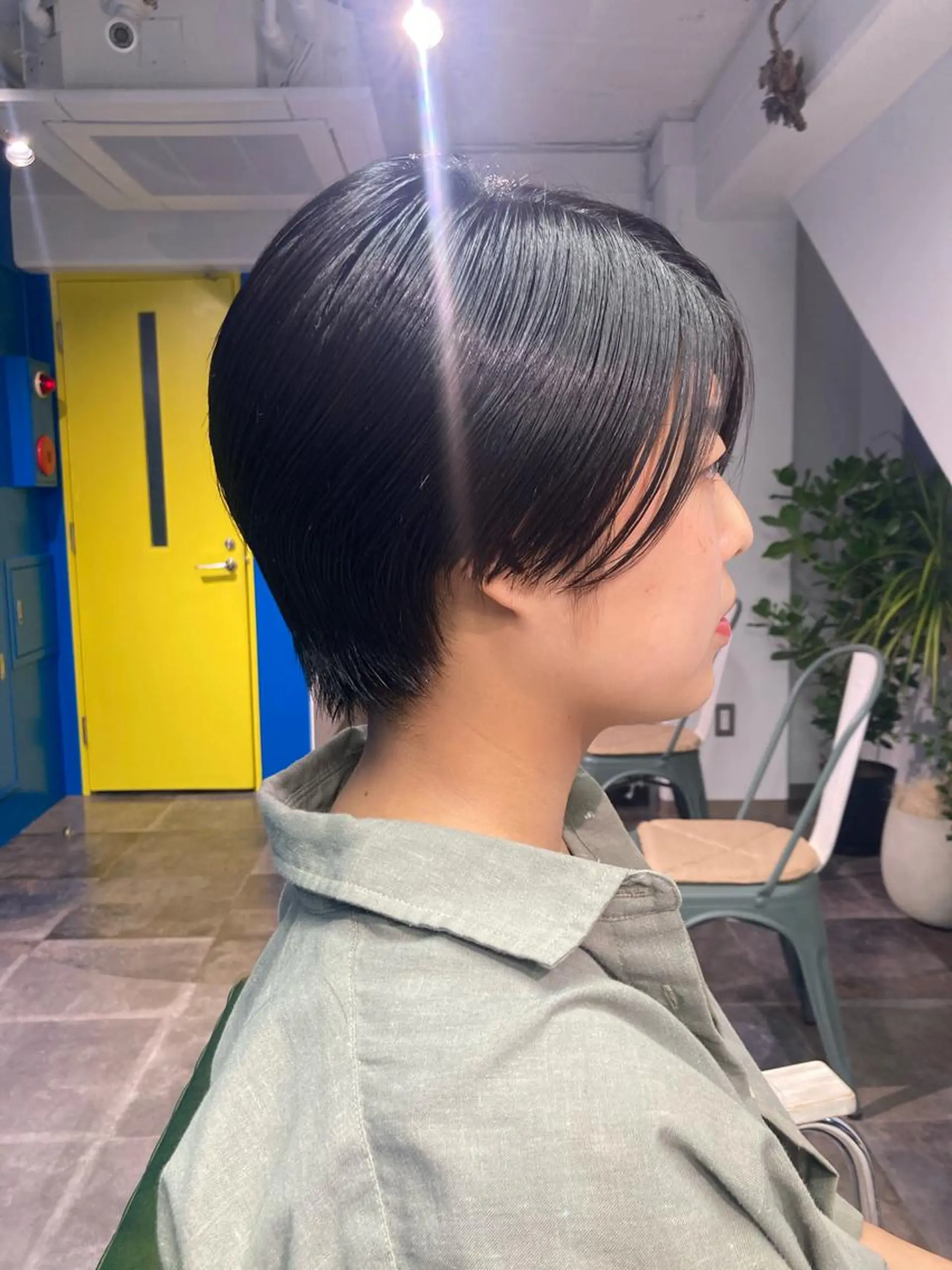 ショート ハンサムショート ショートヘア 佐伯 和佳のヘアスタイル
